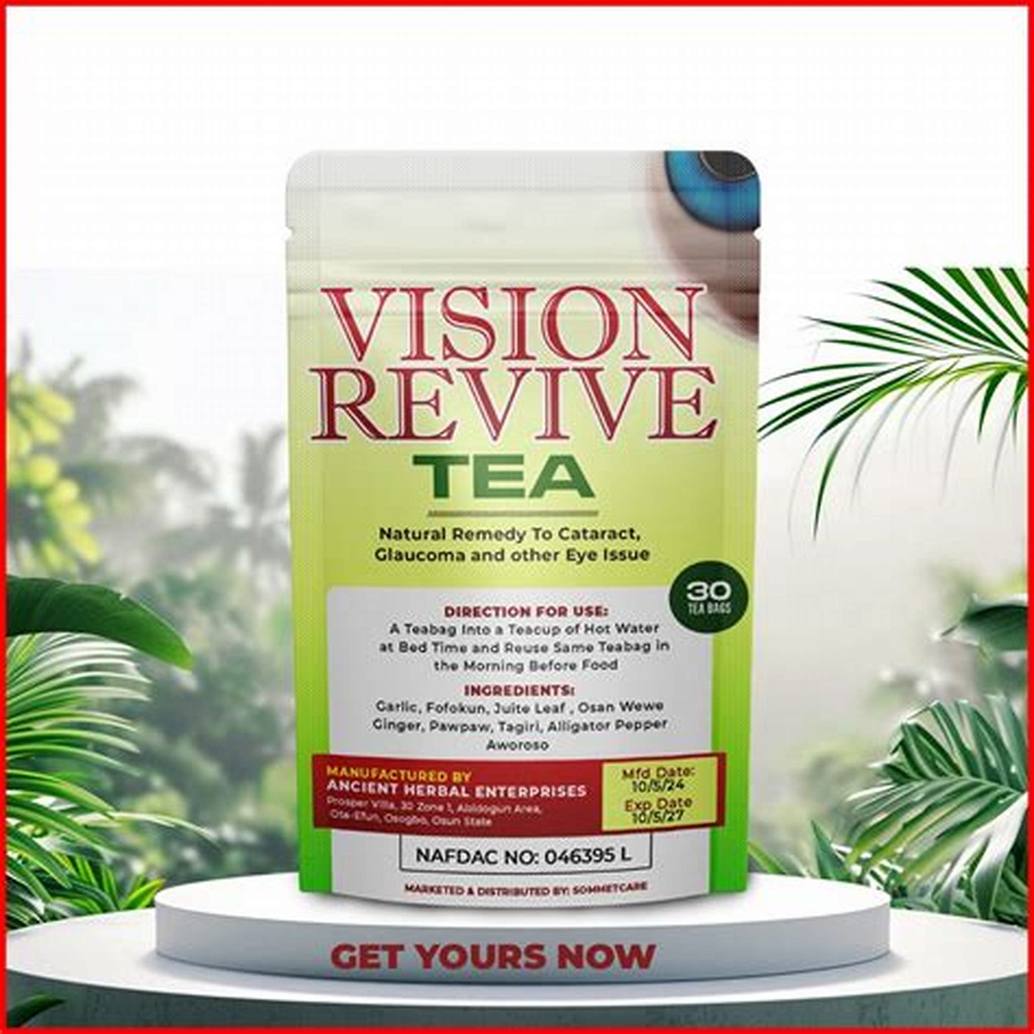 VISION REVIVE TEA