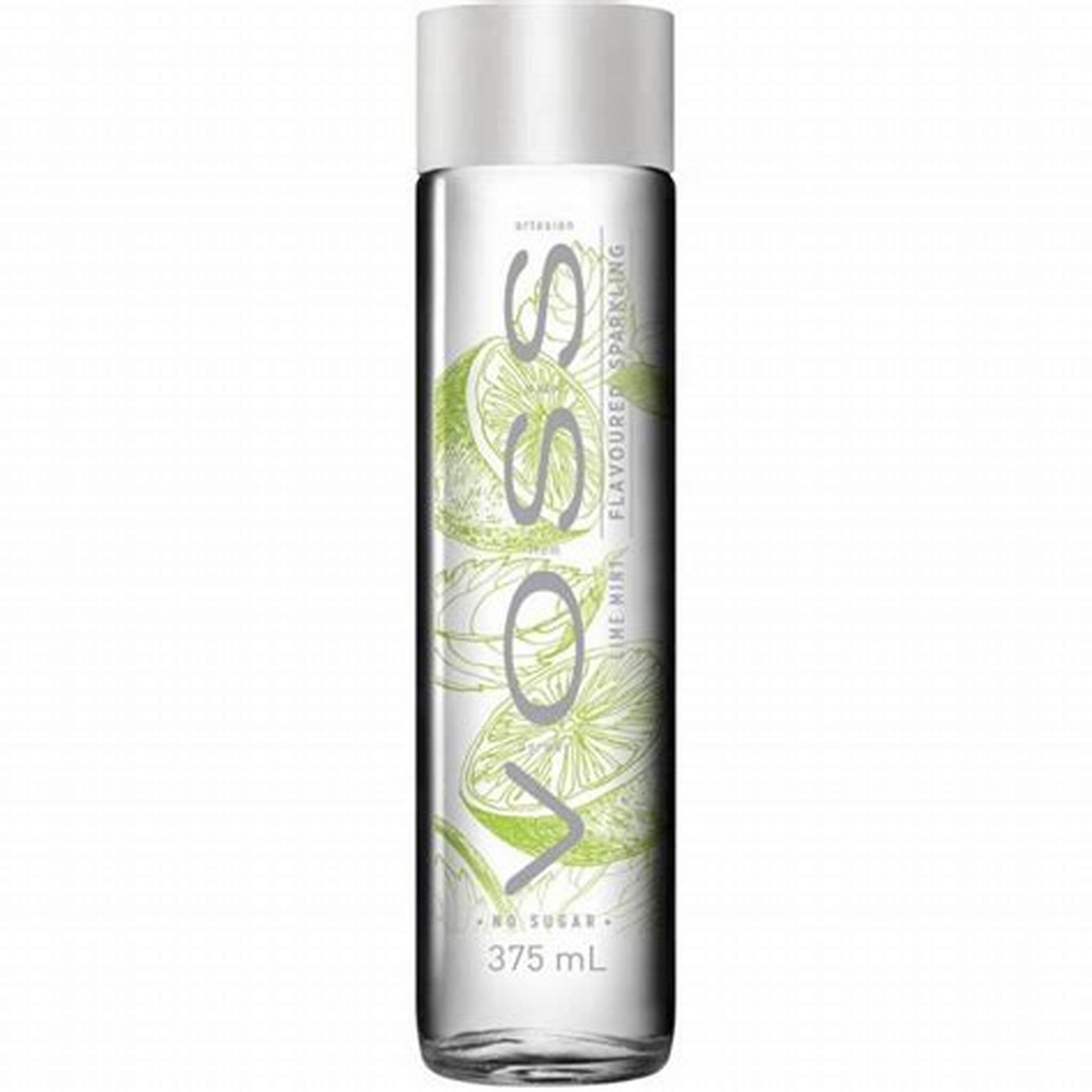 VOSS LIME MINT SPARKLING 375ML