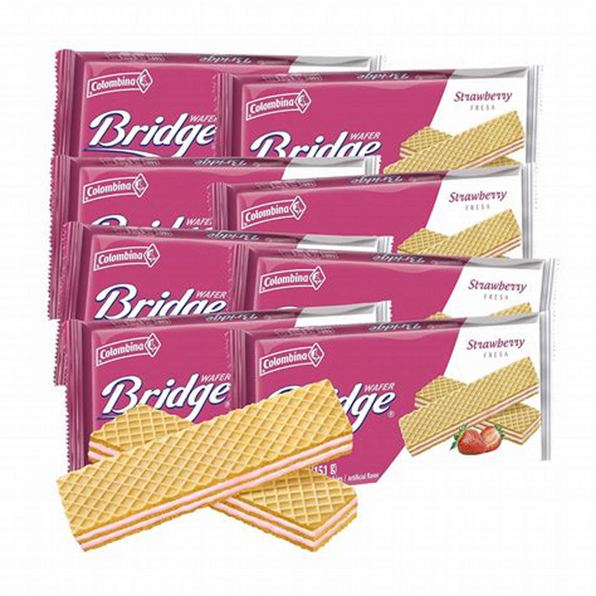 WAFER COLOMBINA STRAWBERRY