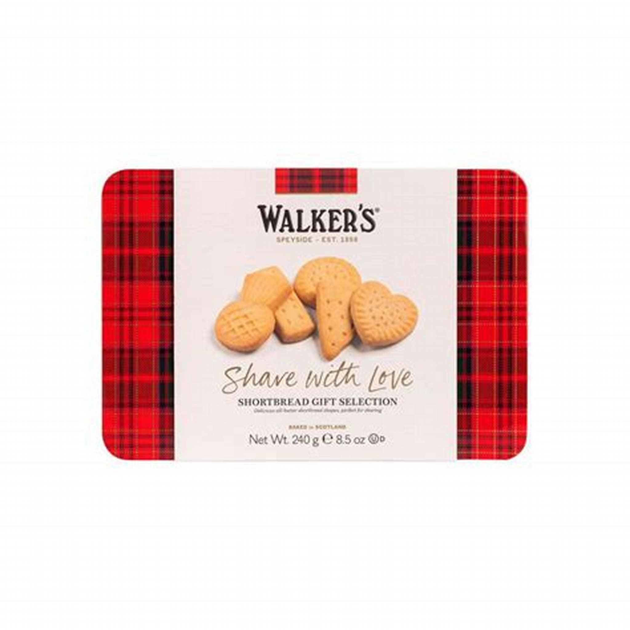 WALKER’S SHORTBREAD GIFT COLLECTION 240G