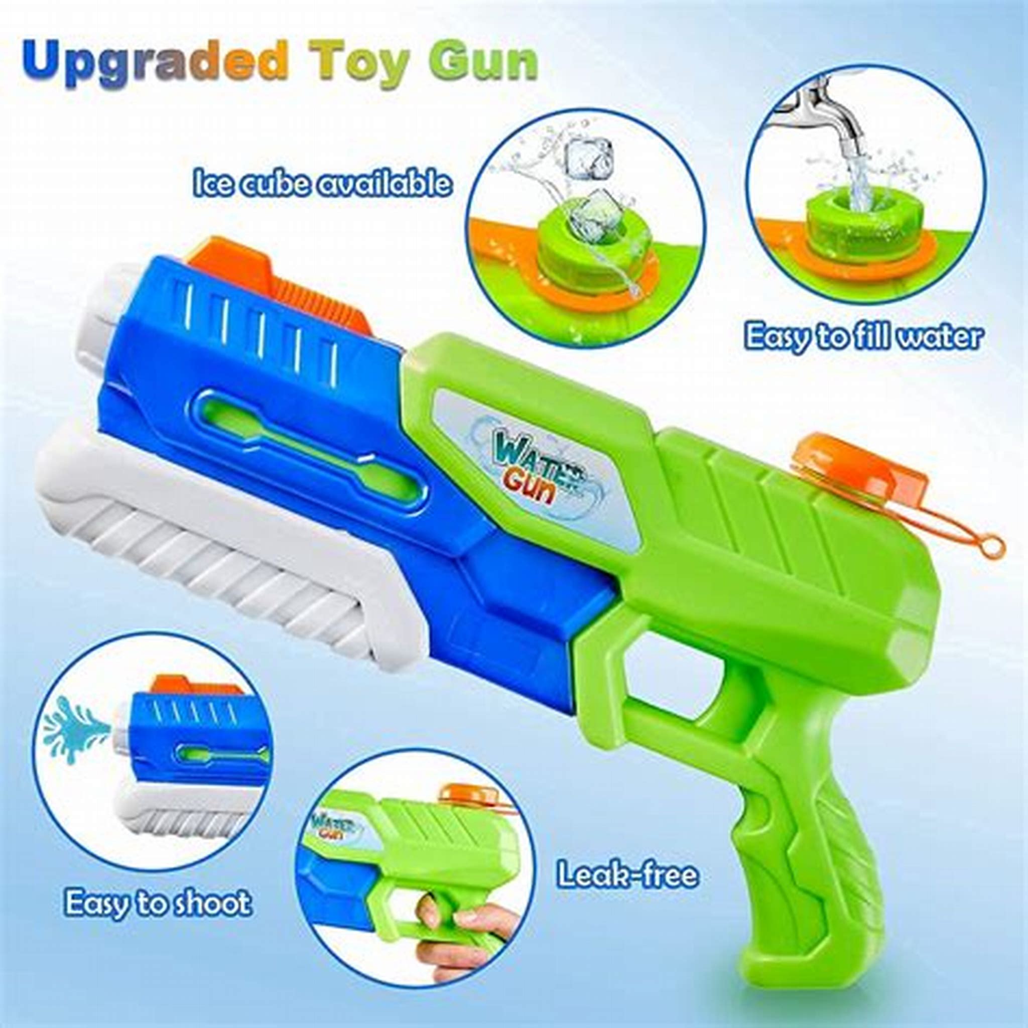 WATER SHOOTING PLAY GUN SET