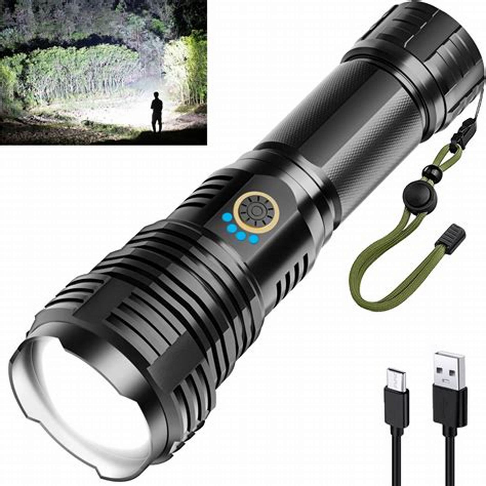 WEIDADI LED FLASHLIGHT WD-3020C