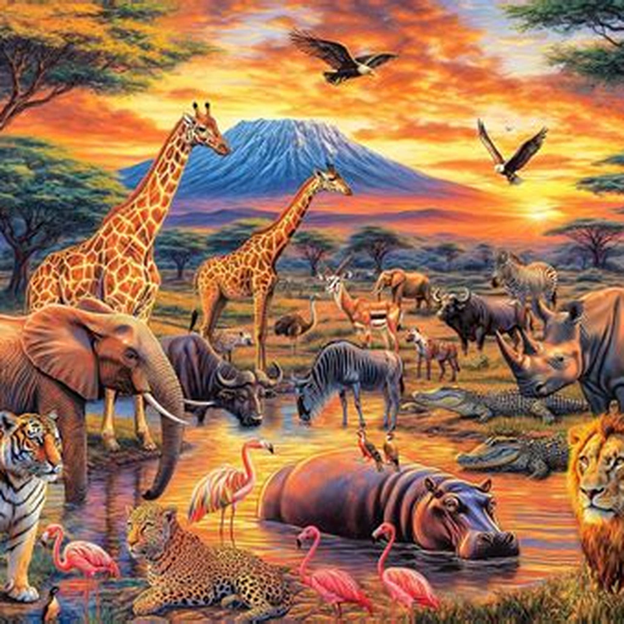 WILD ANIMAL PUZZLE