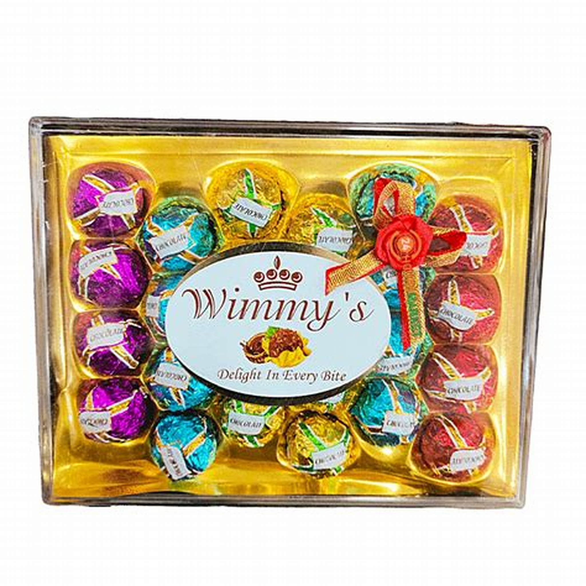 WIMMY’S GOLD FLOWER CHOCOLATE 50G