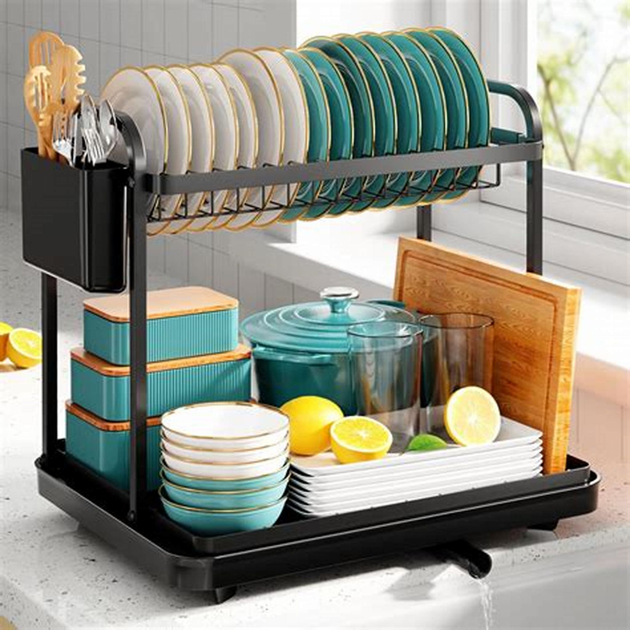 WONDER HOME 2 LAYER DISH RACK