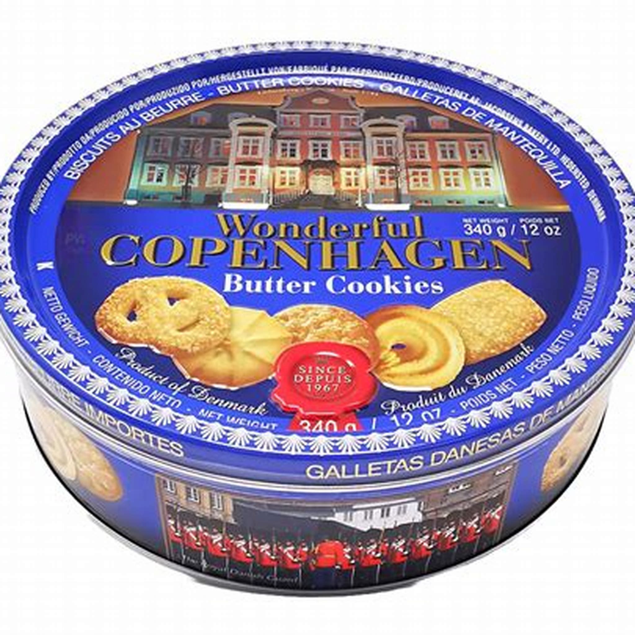 WONDERFUL COPENHAGEN COOKIES BLUE 340G