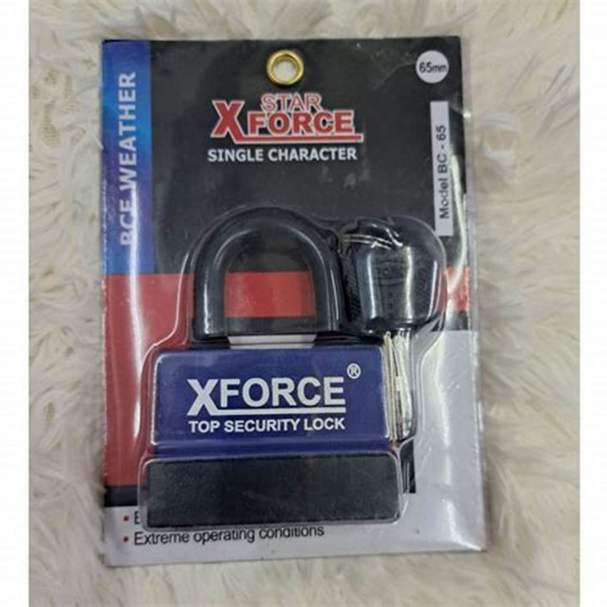 X FORCE PADLOCK 75MM