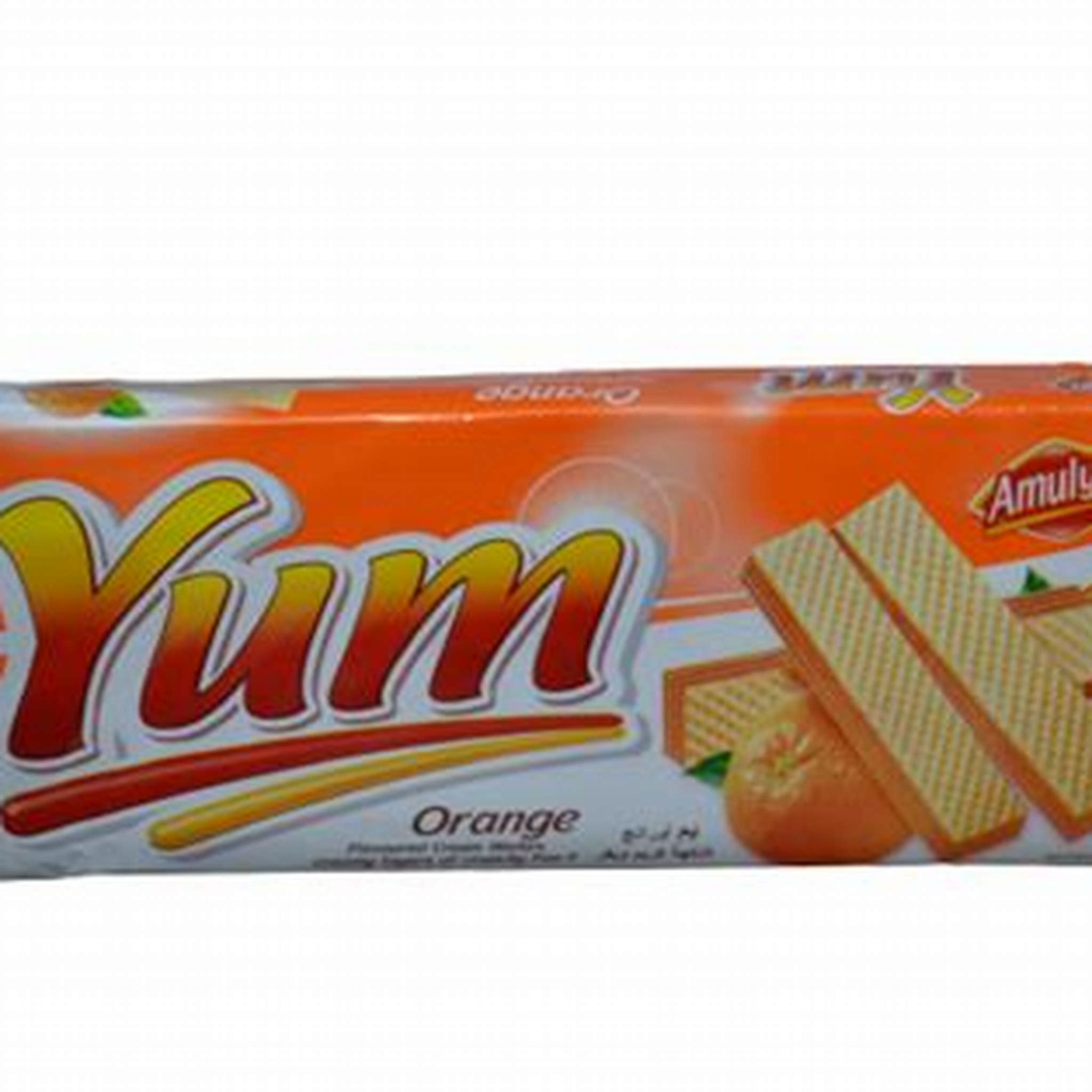 YUM WAFERS ORANGE