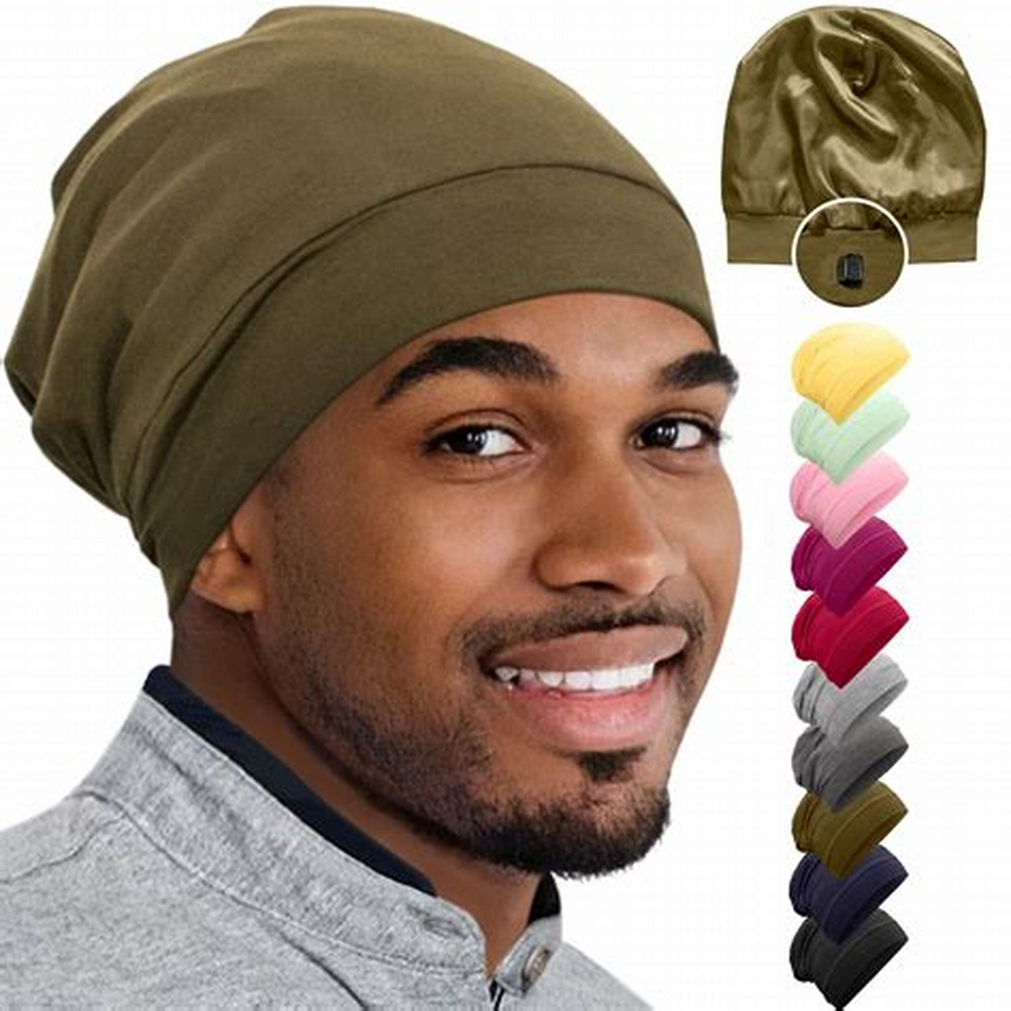 BIG SATIN HAT
