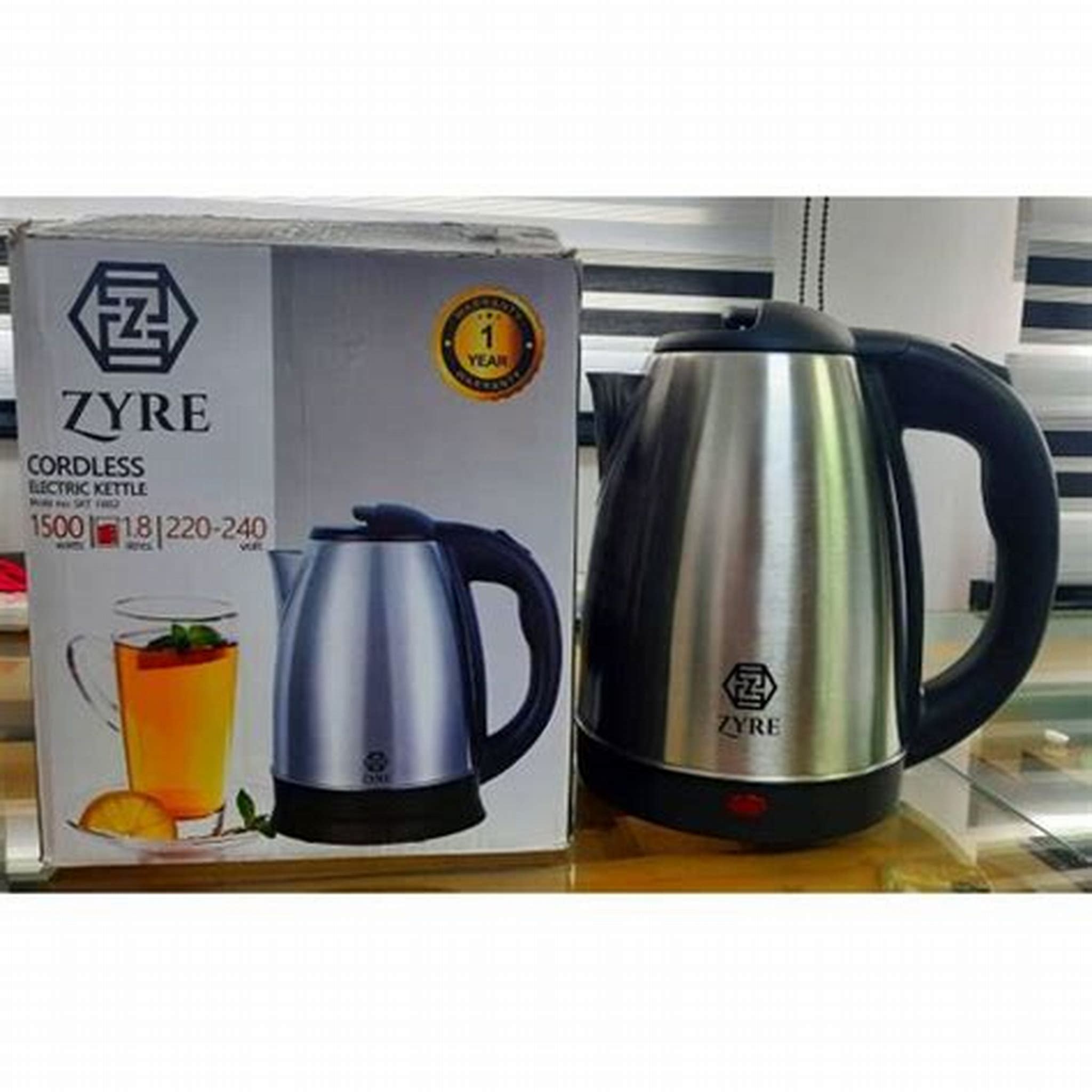 ZYRE CORDLESS KETTLE