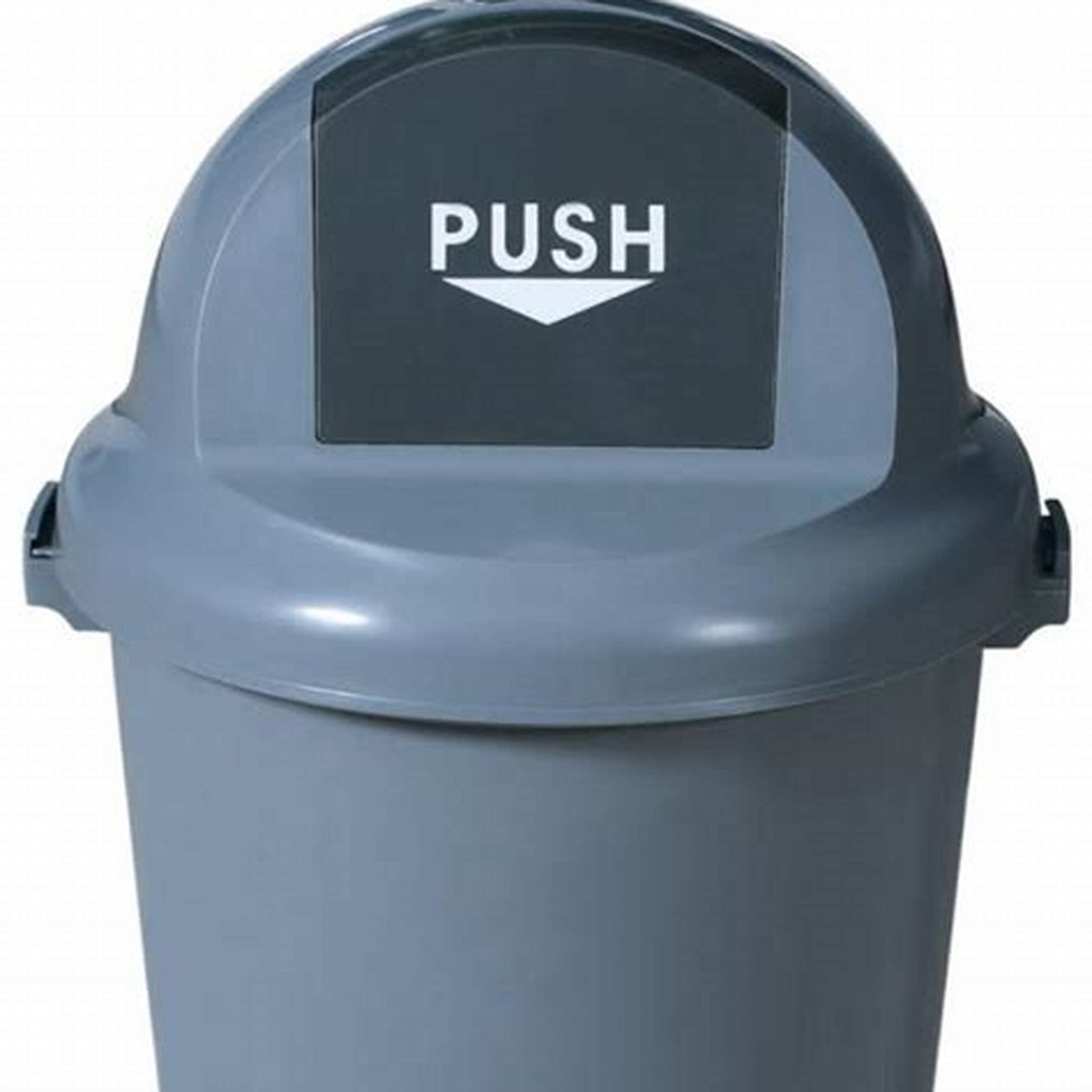 BIN PLASTIC PUSH ROUND