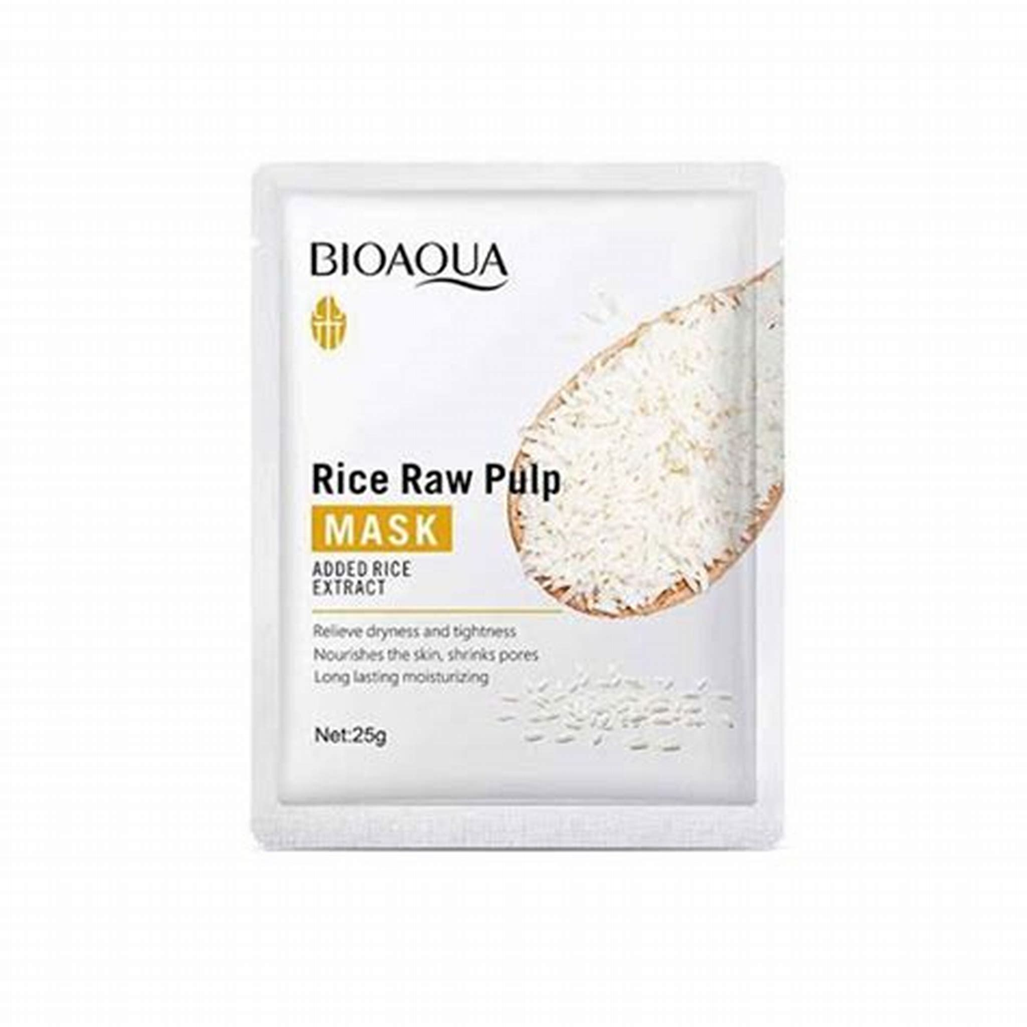 BIOAOUA RICE RAW PULP MASK 25G