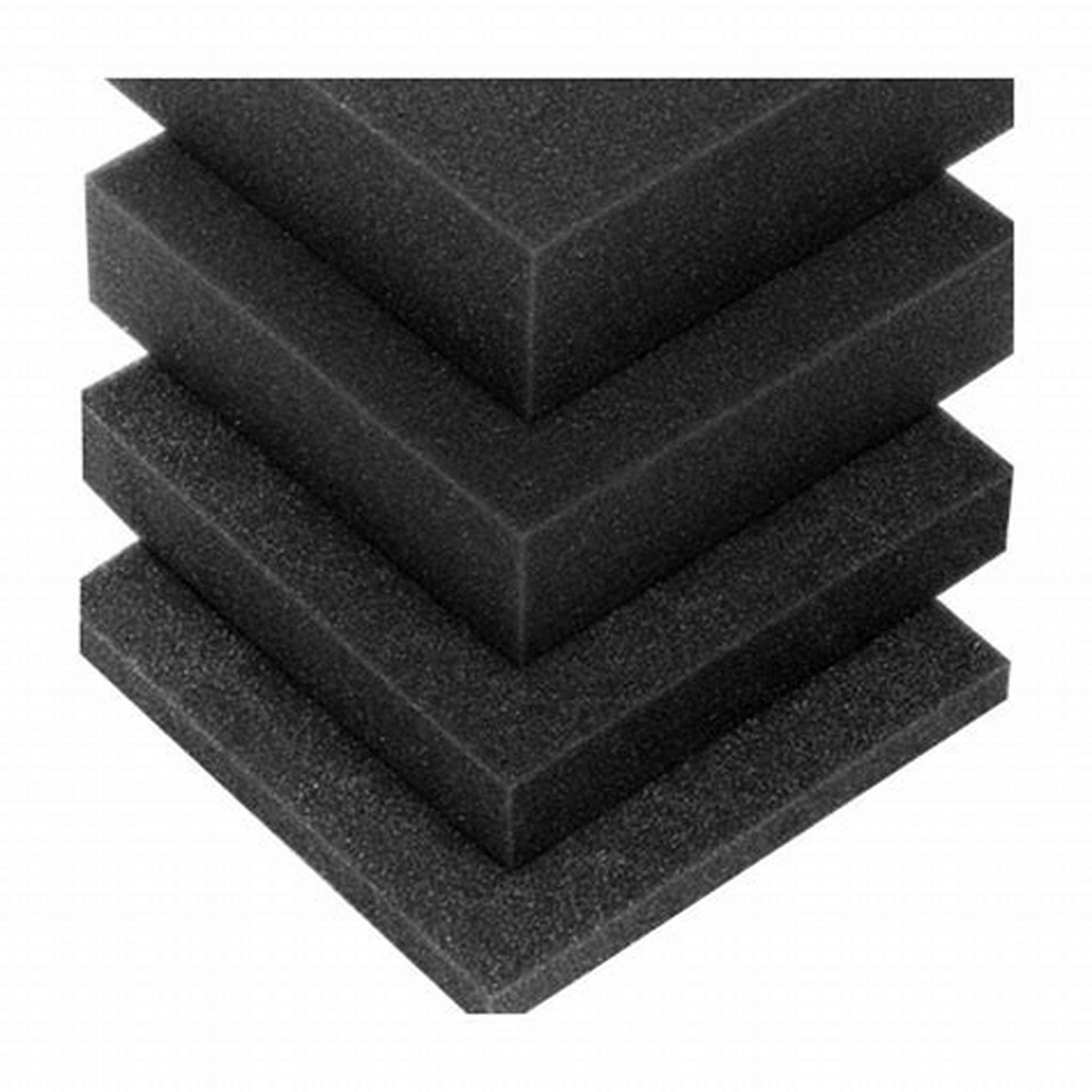 BLACK FOAM RUG
