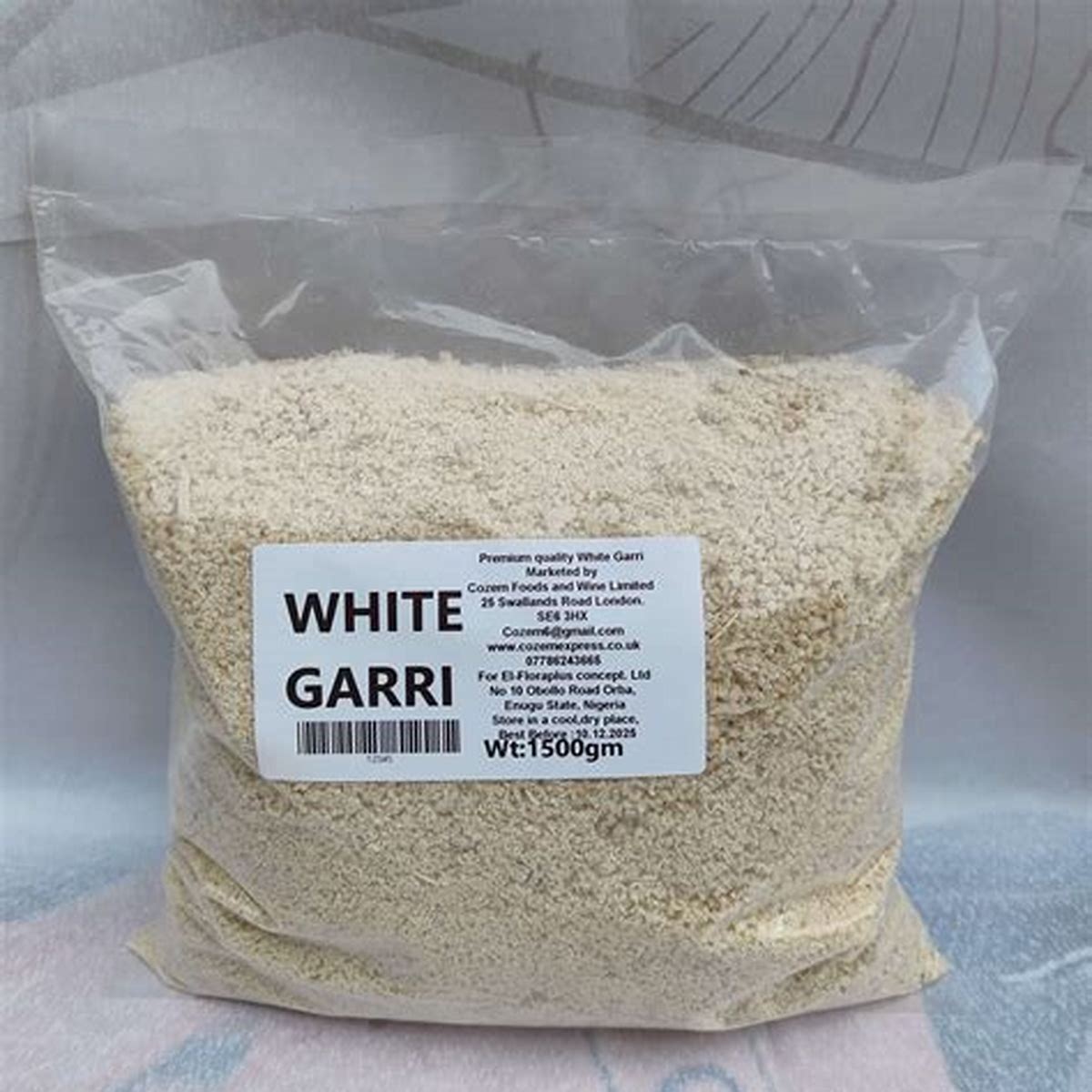 ABEBI WHITE GARRI 5KG