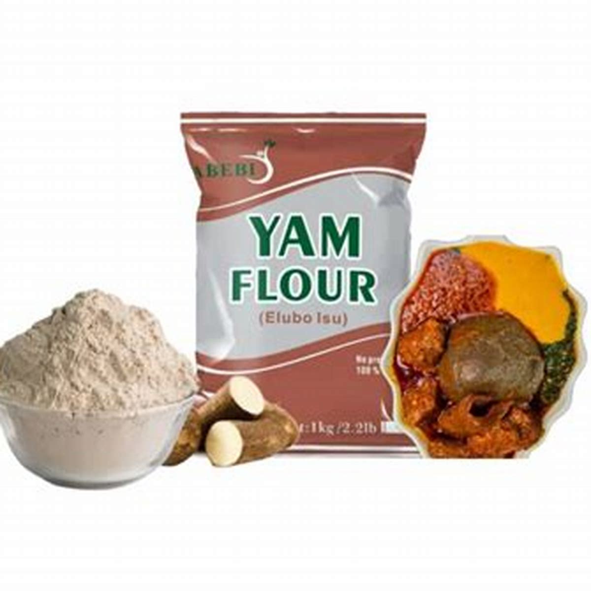 ABEBI YAM FLOUR 1KG