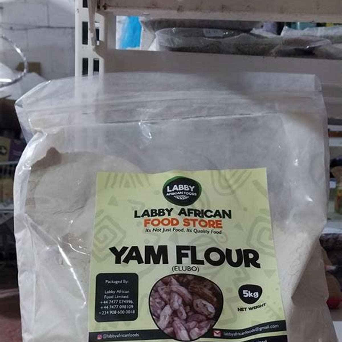 ABEBI YAM FLOUR 5KG