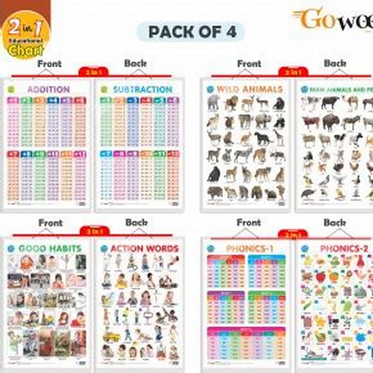 ACTION WORDS 2 IN 1