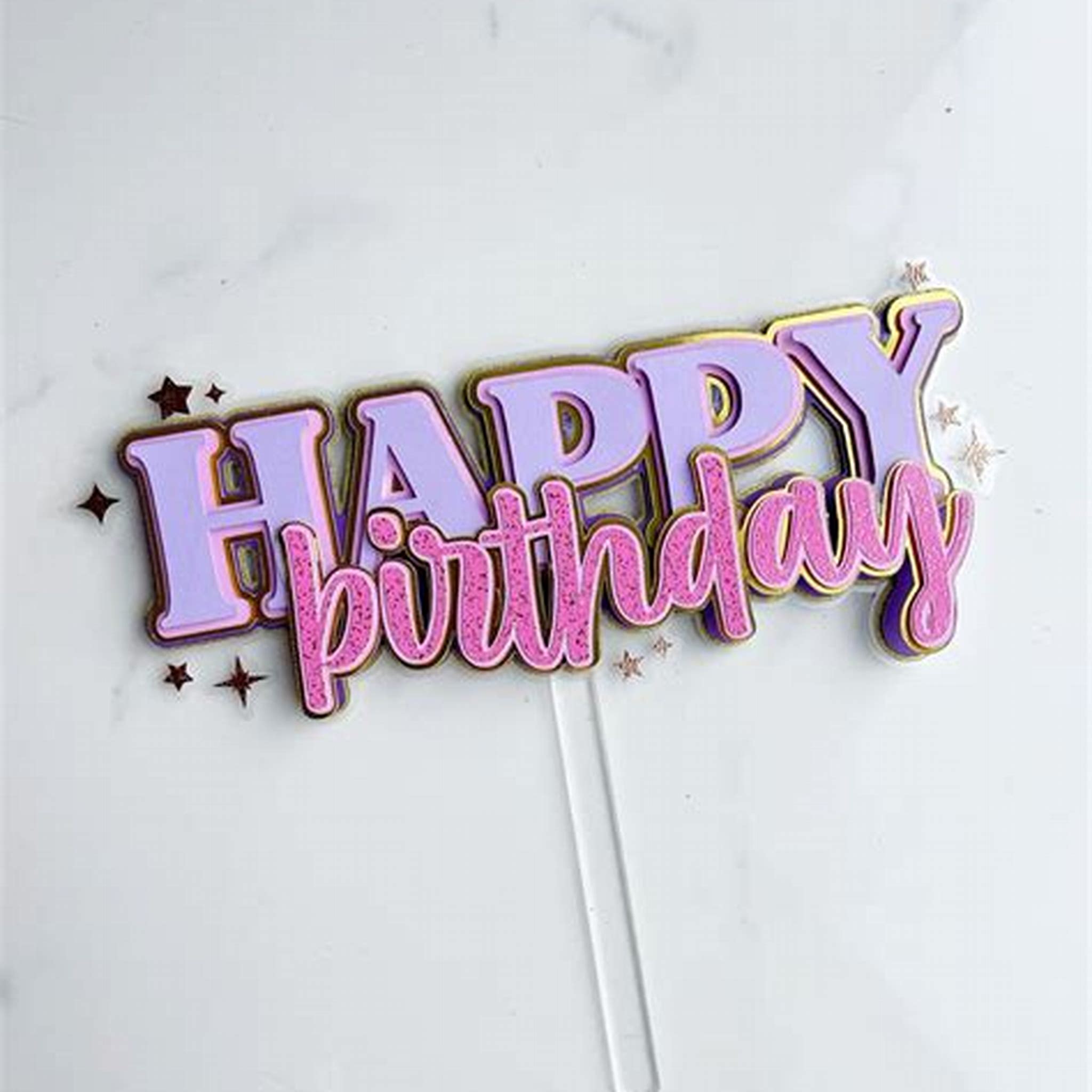 CAKE TOPPER HAPPY PARTY