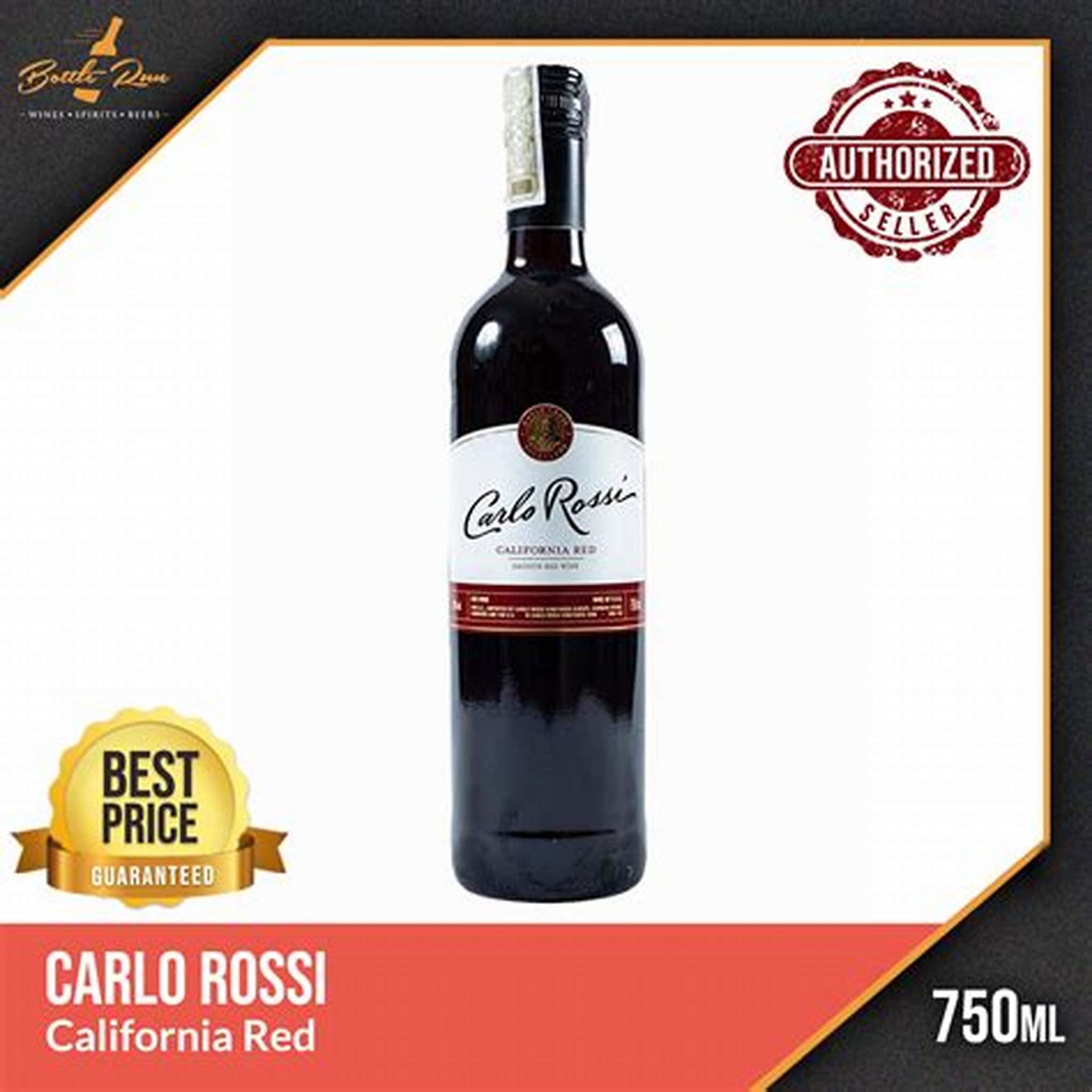 CARLO ROSSI CALIFORNIA RED