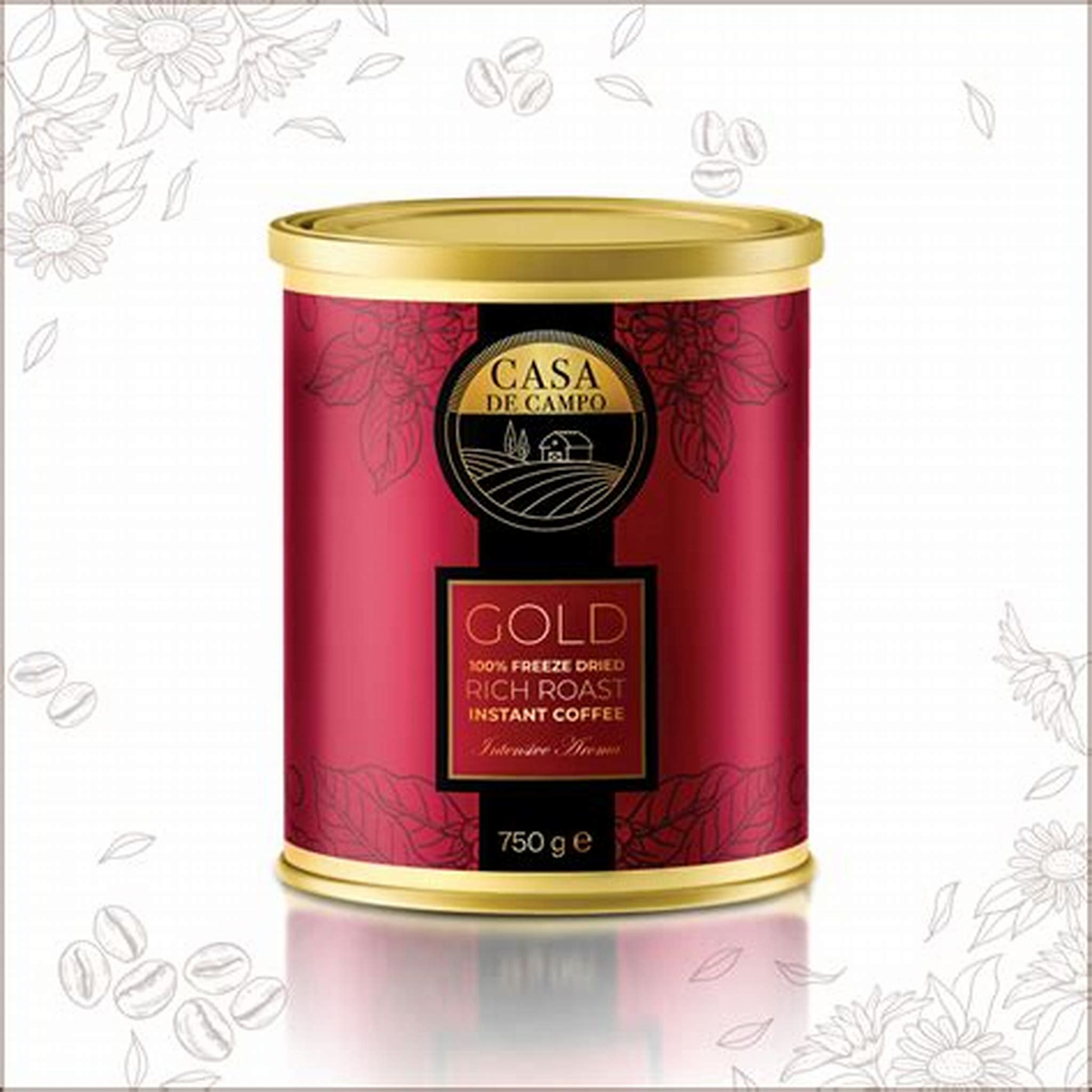 CASA DE CAMPO CLASSIC RICH ROAST INSTANT COFEE