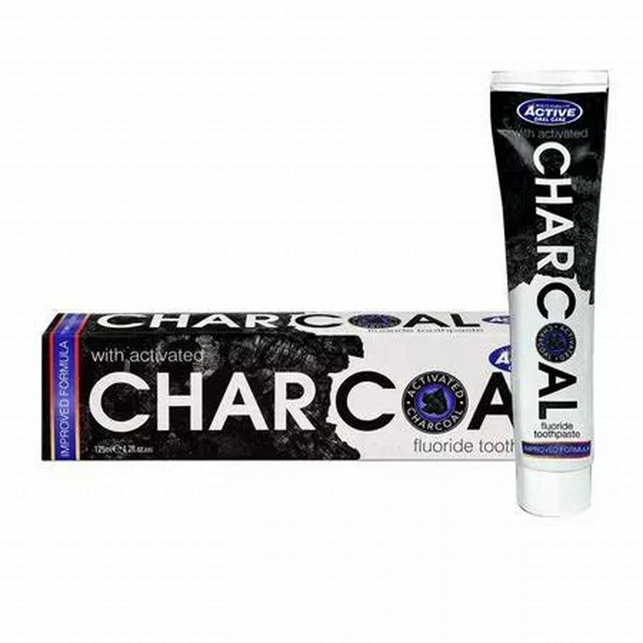 CHARCOAL FLUORIDE TOOTHPASTE