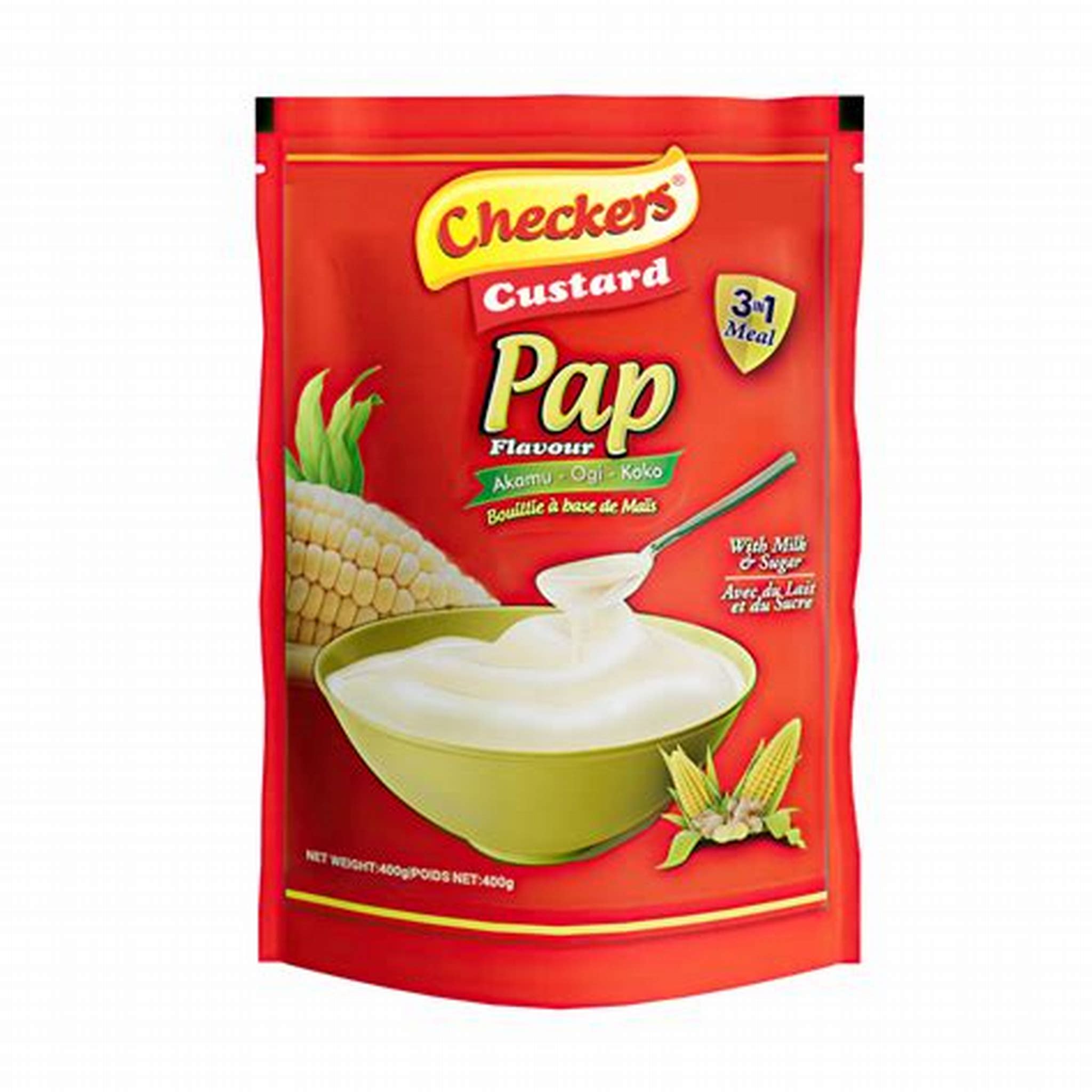 CHECKERS CUSTARD PAP REFILL 400G