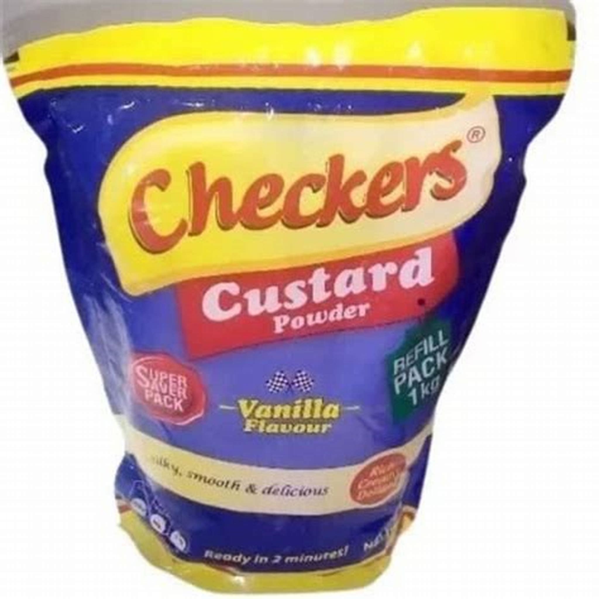 CHECKERS CUSTARD VANILLA REFILL 1KG