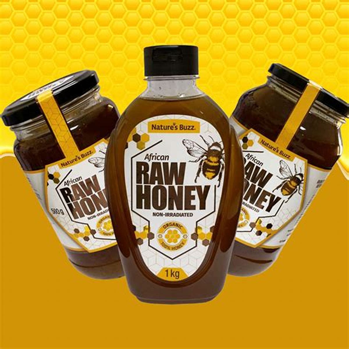 AFRICAN RAW HONEY 1KG