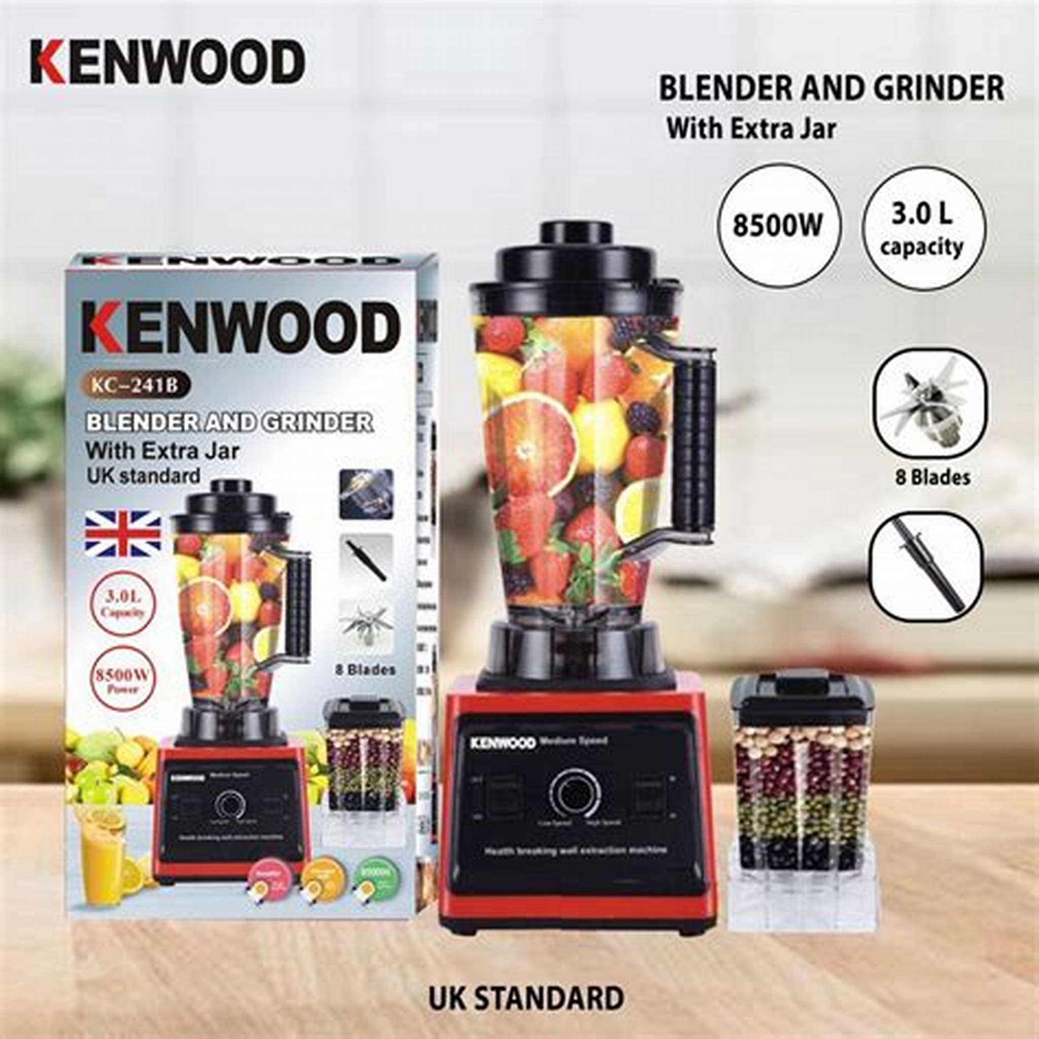 CLASSIC KENWOOD SUPER JUICE BLENDER 3.0L