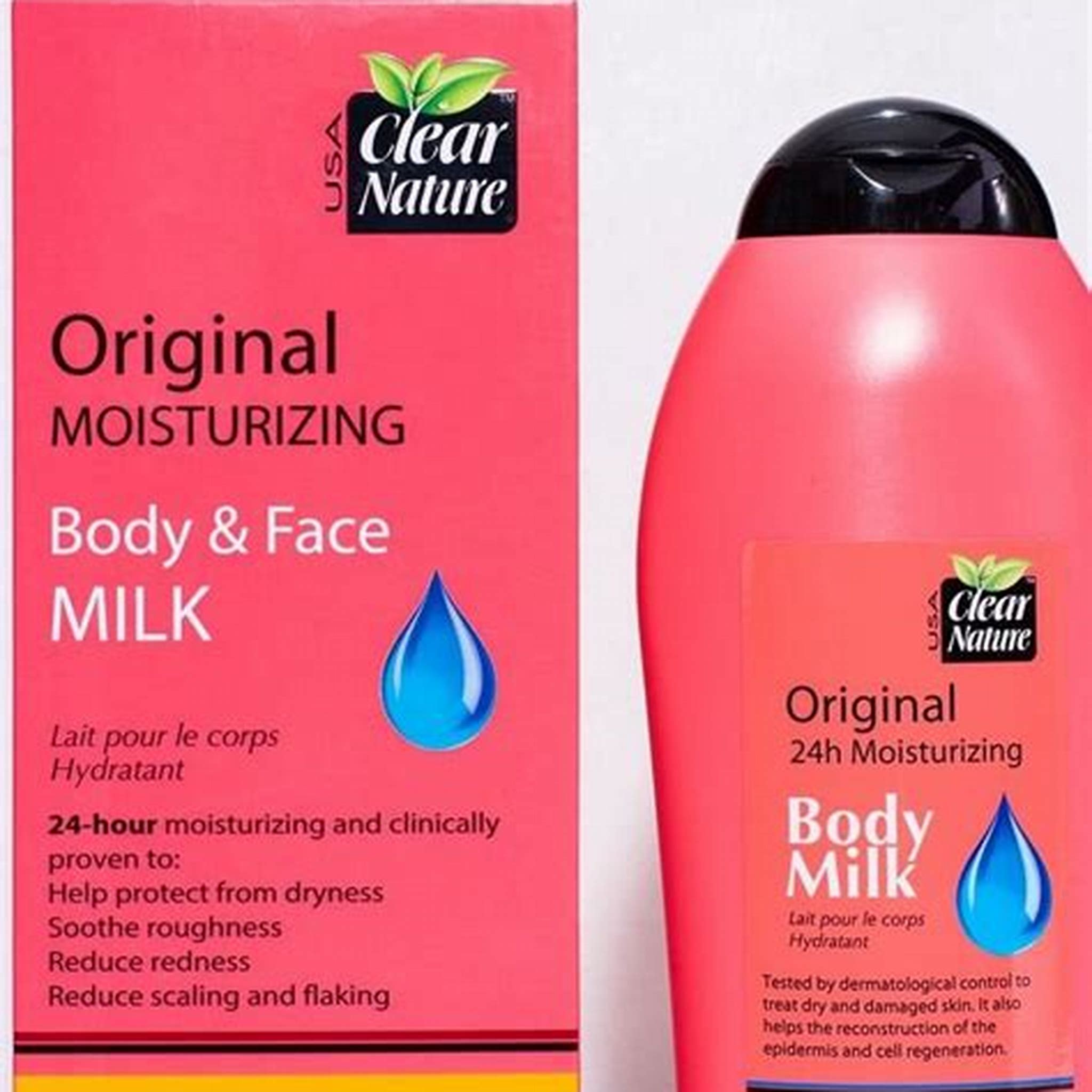 CLEAR NATURE BODY MILK 500ML