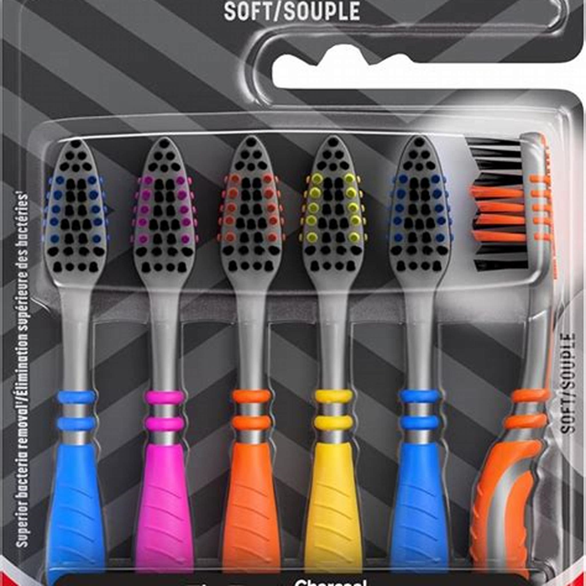 COLGATE ZIG ZAG CHARCOAL BRUSH