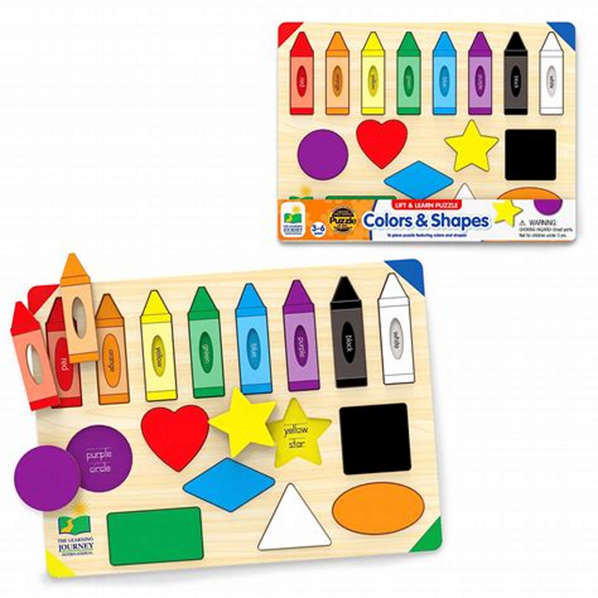 COLORS AND SHAPES PUZZLE