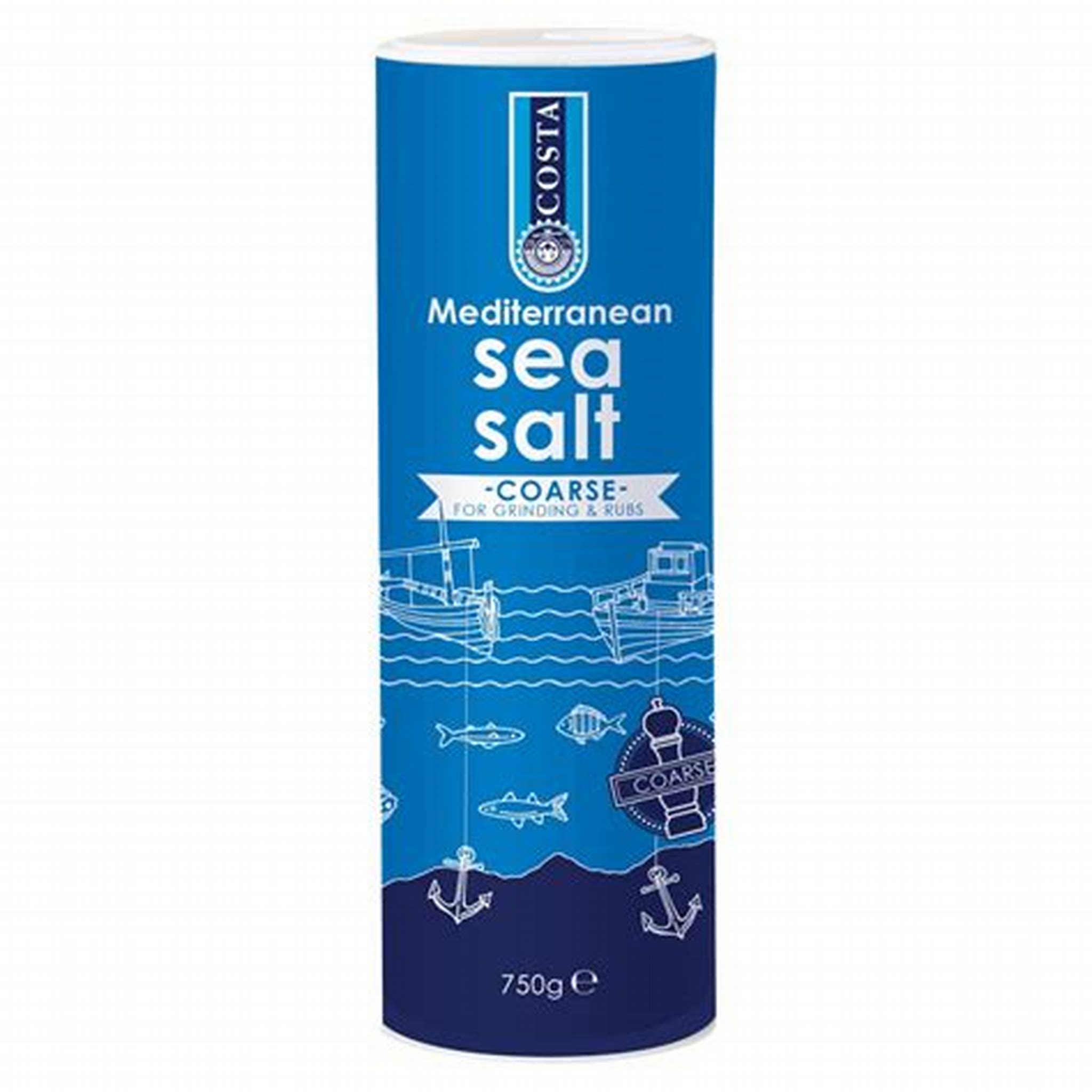 COSTA MEDITERRANEAN SEA SALT 750G