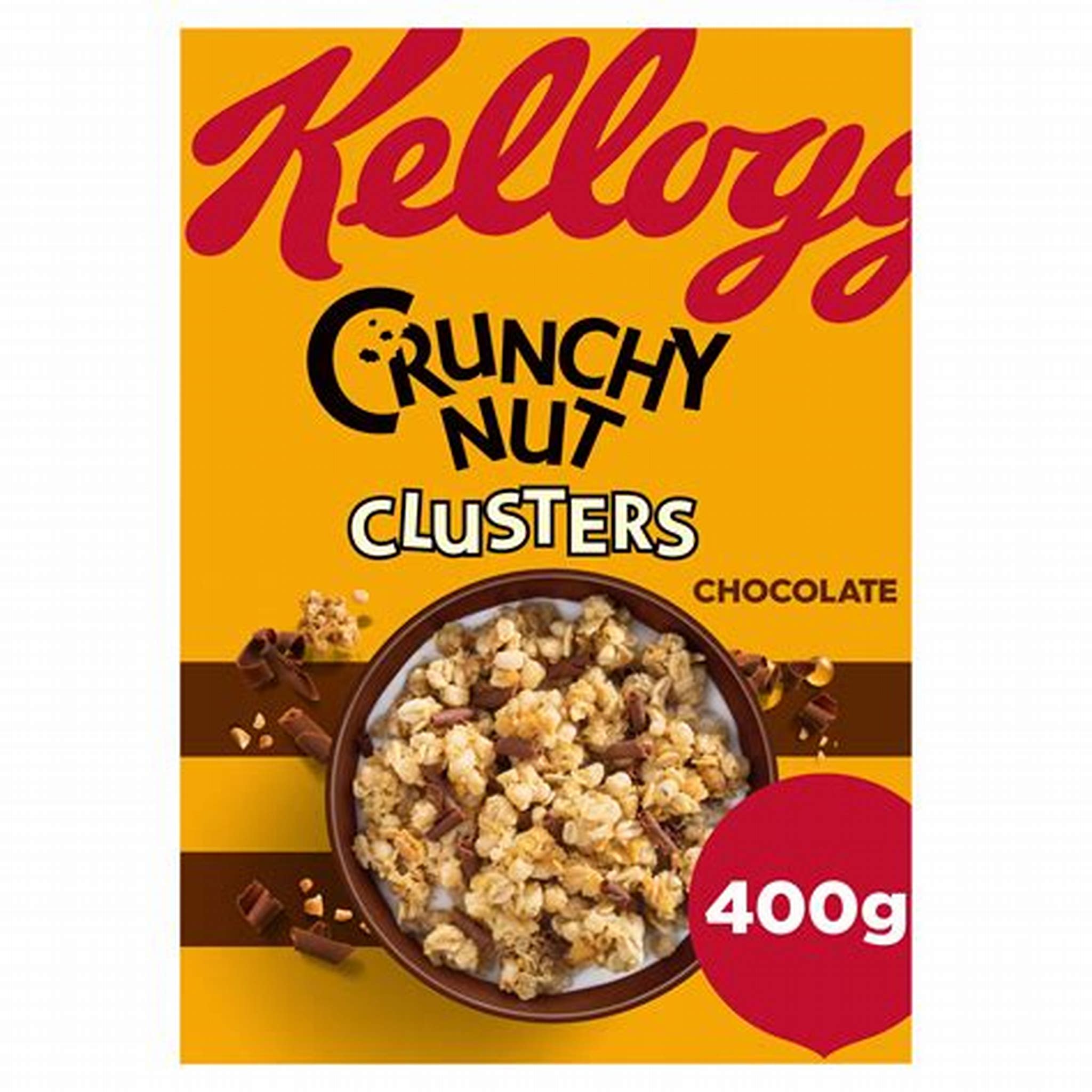 CRUNCHY NUT CLUSTERS CHOCOLATE 400G
