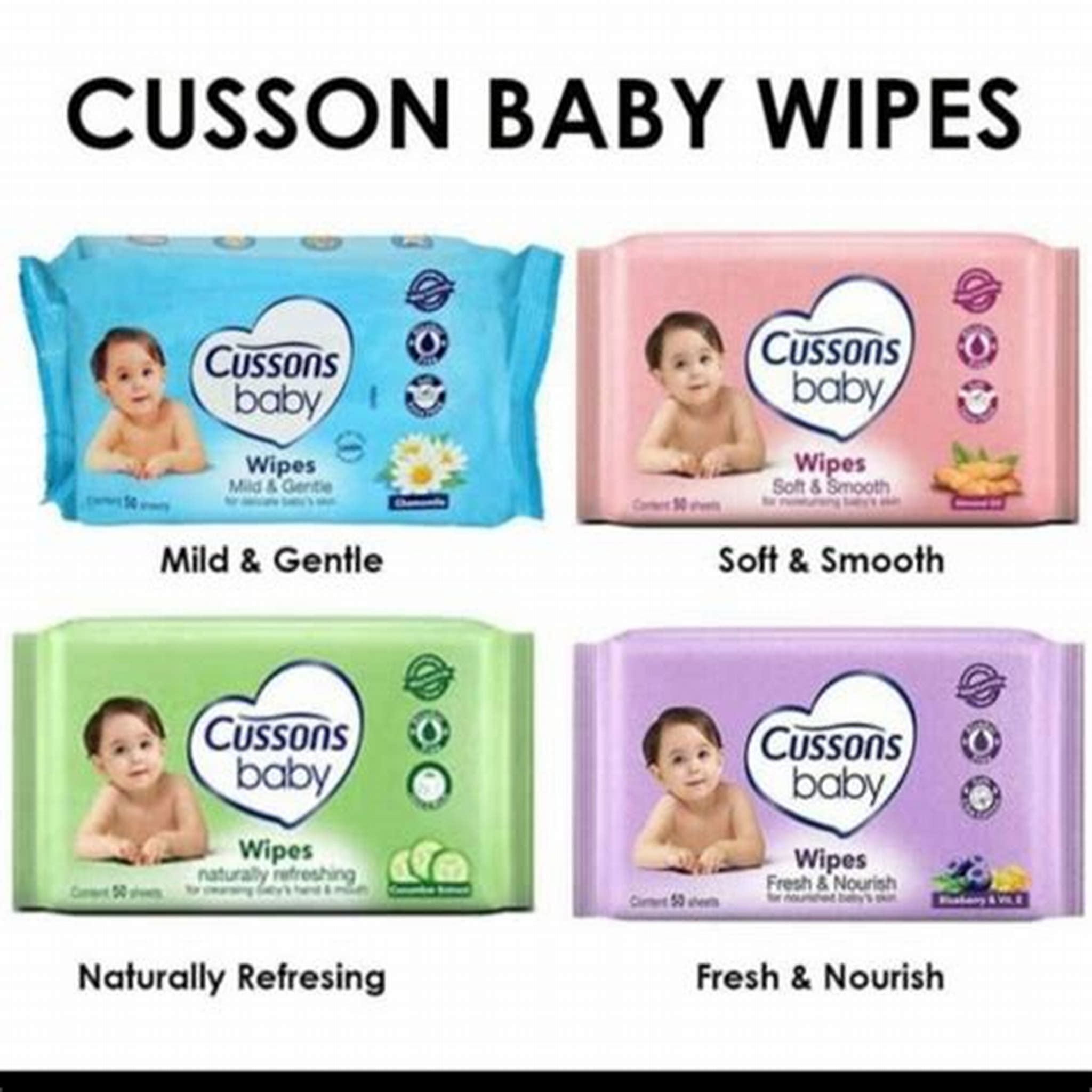 CUSSON BABY WIPES