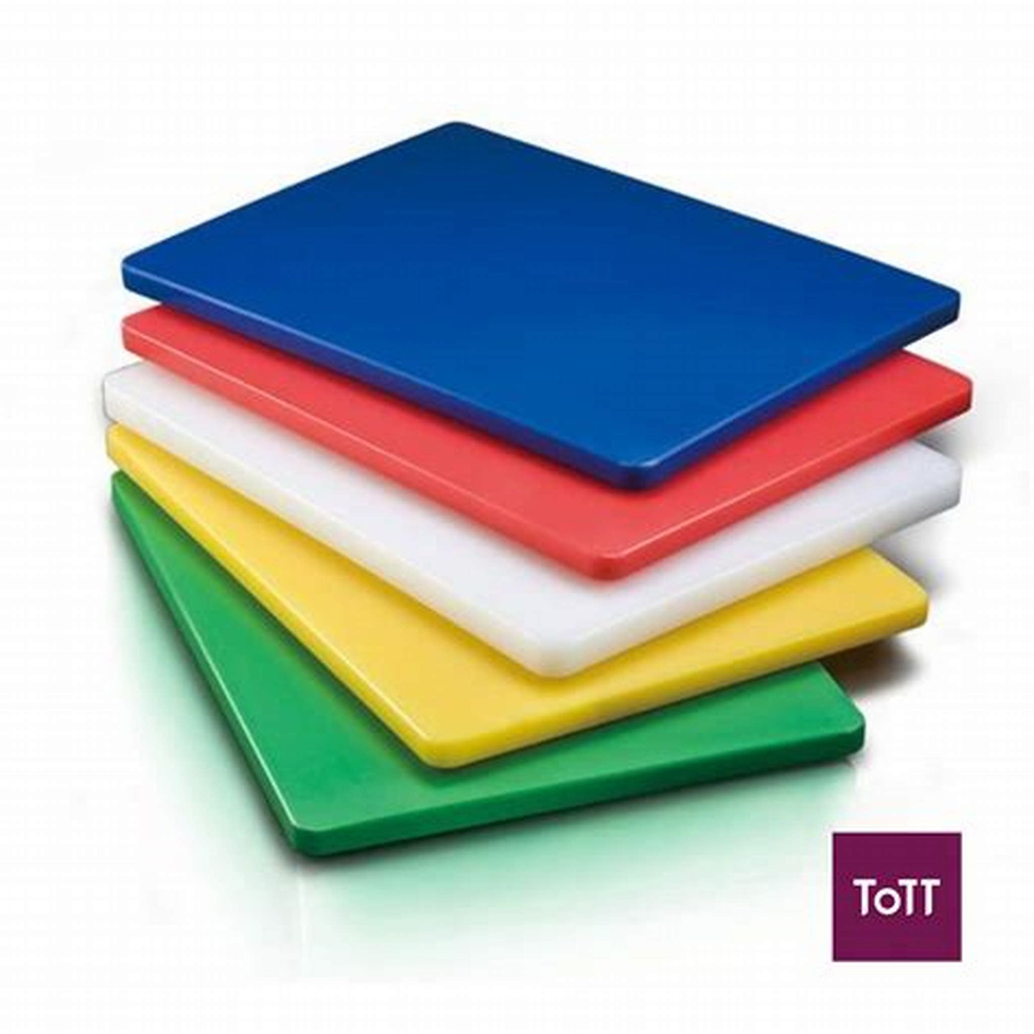 CUTTING BOARD PLASTIC COLOURED