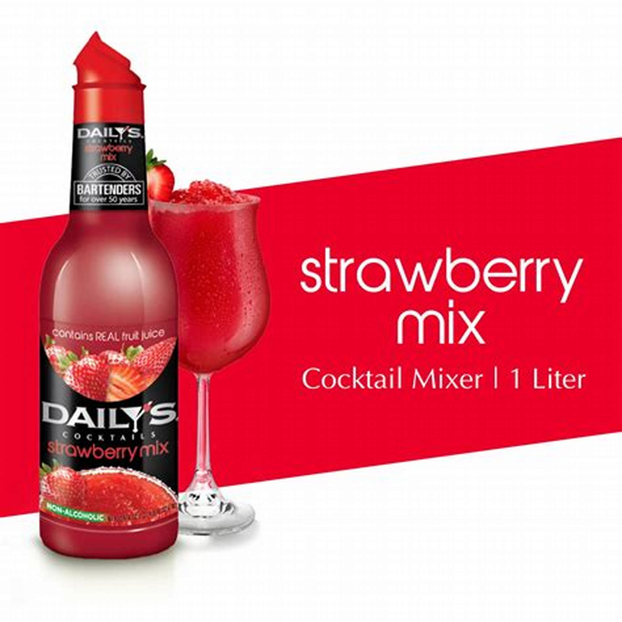 DAILYS COCKTAILS STRAWBERRY MIX 1L