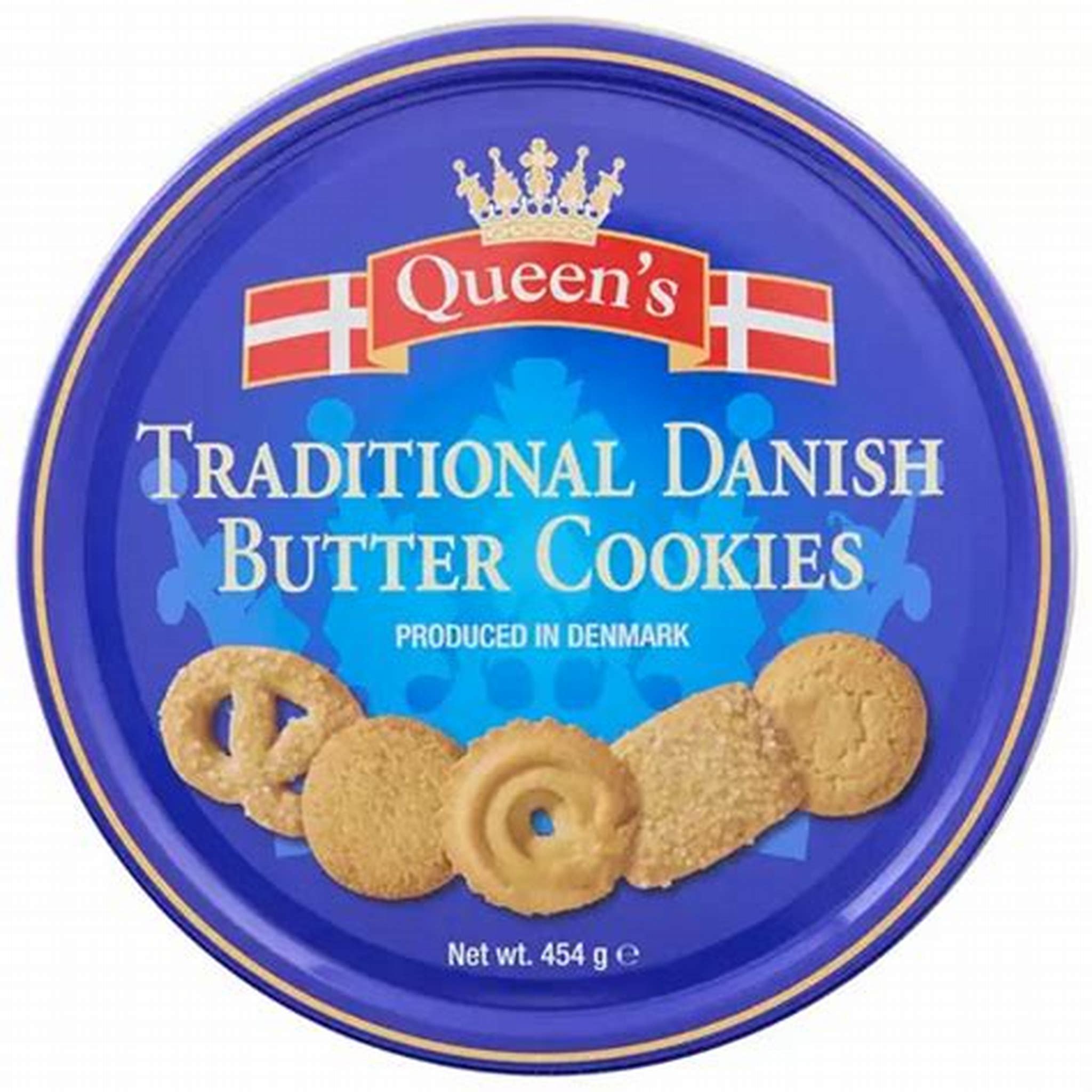 DANISH STYLE BUTTER COOKIES 454G