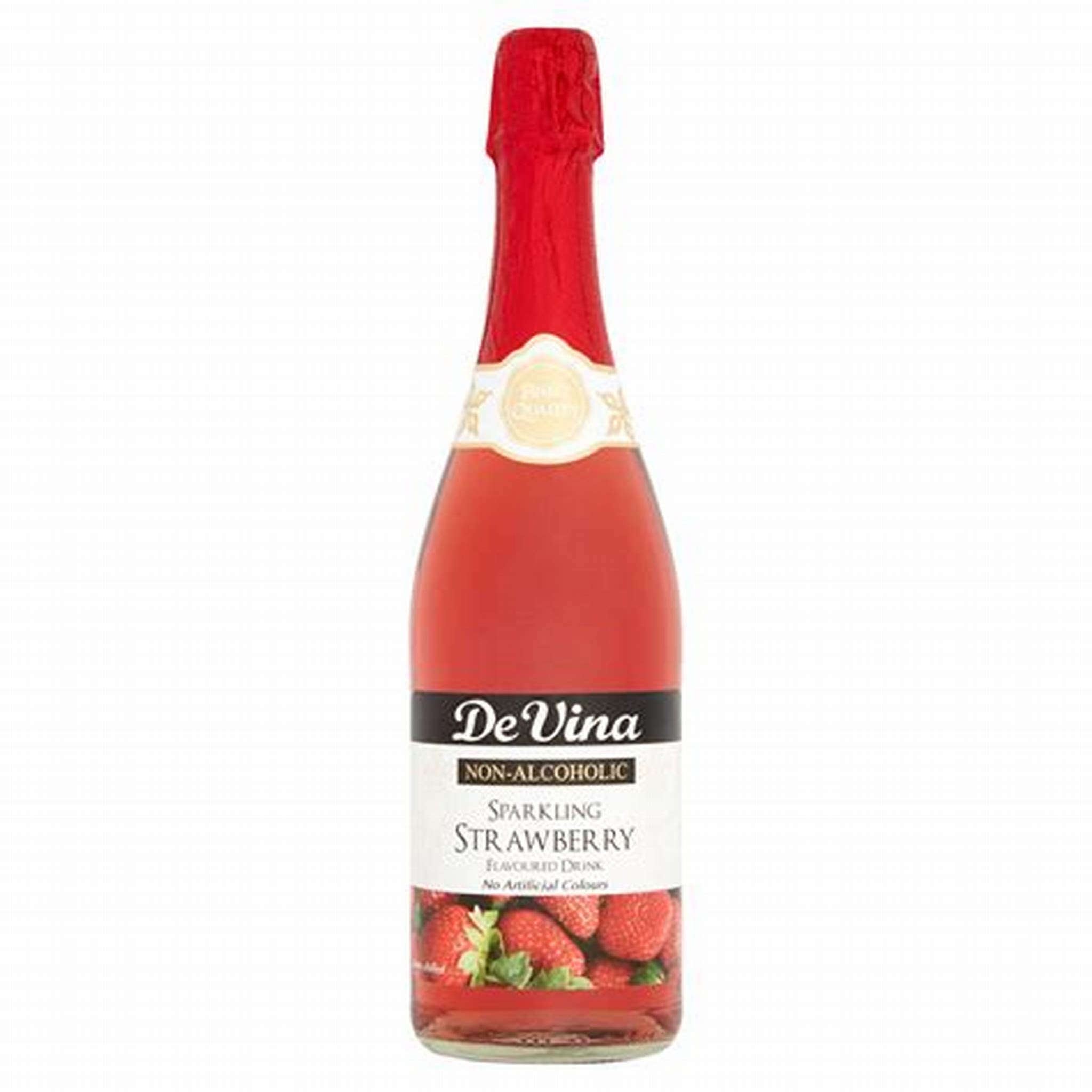 DE VINA SPARKLING STRAWBERRY WINE 75CL