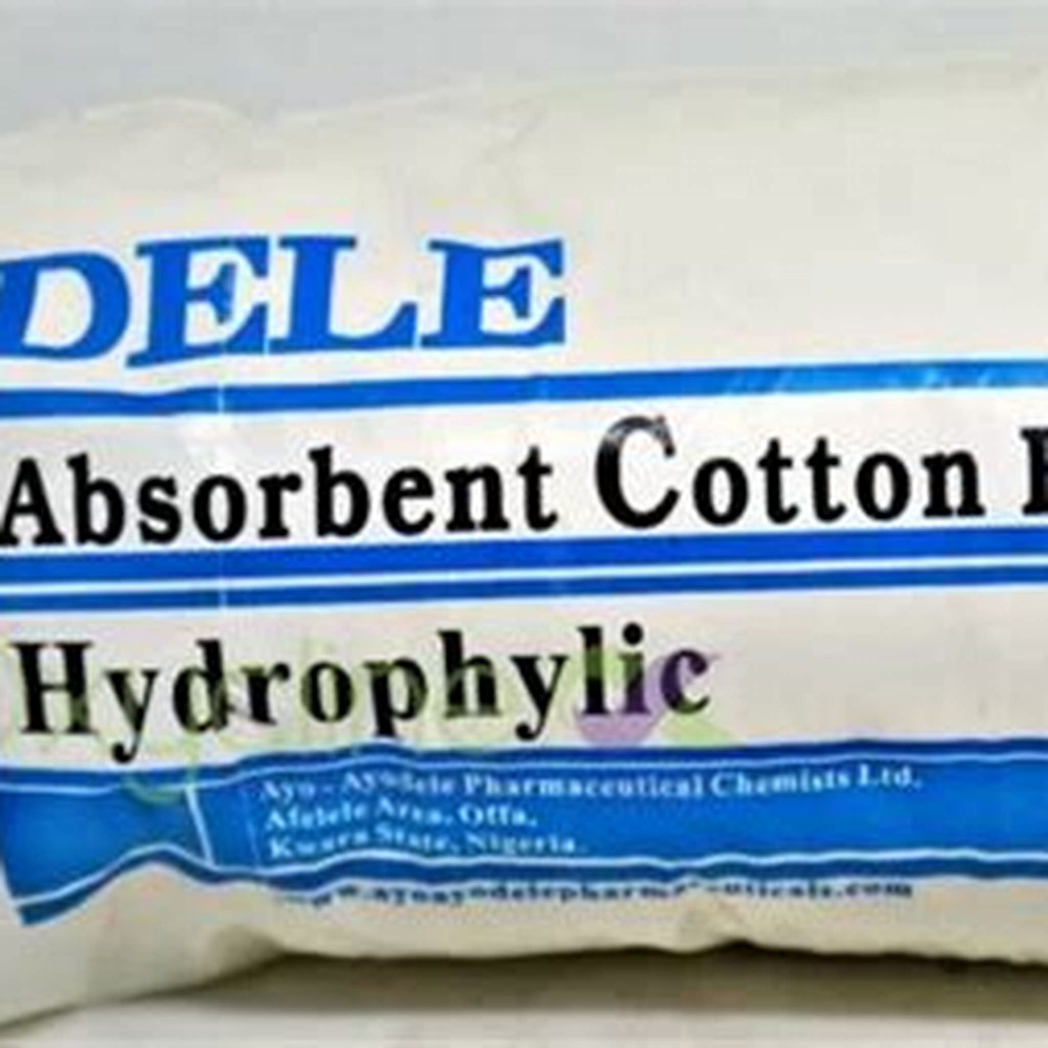 DELE ABSORBENT COTTON WOOL HYDROPHYLIC 100G