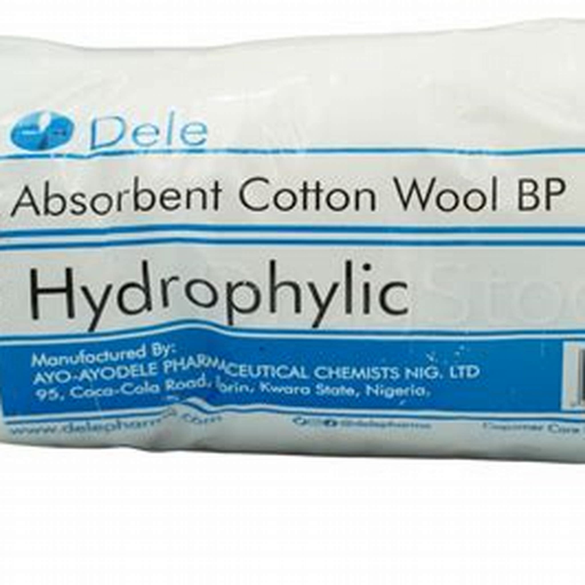DELE HYDROPHYLIC COTTON WOOL 50G