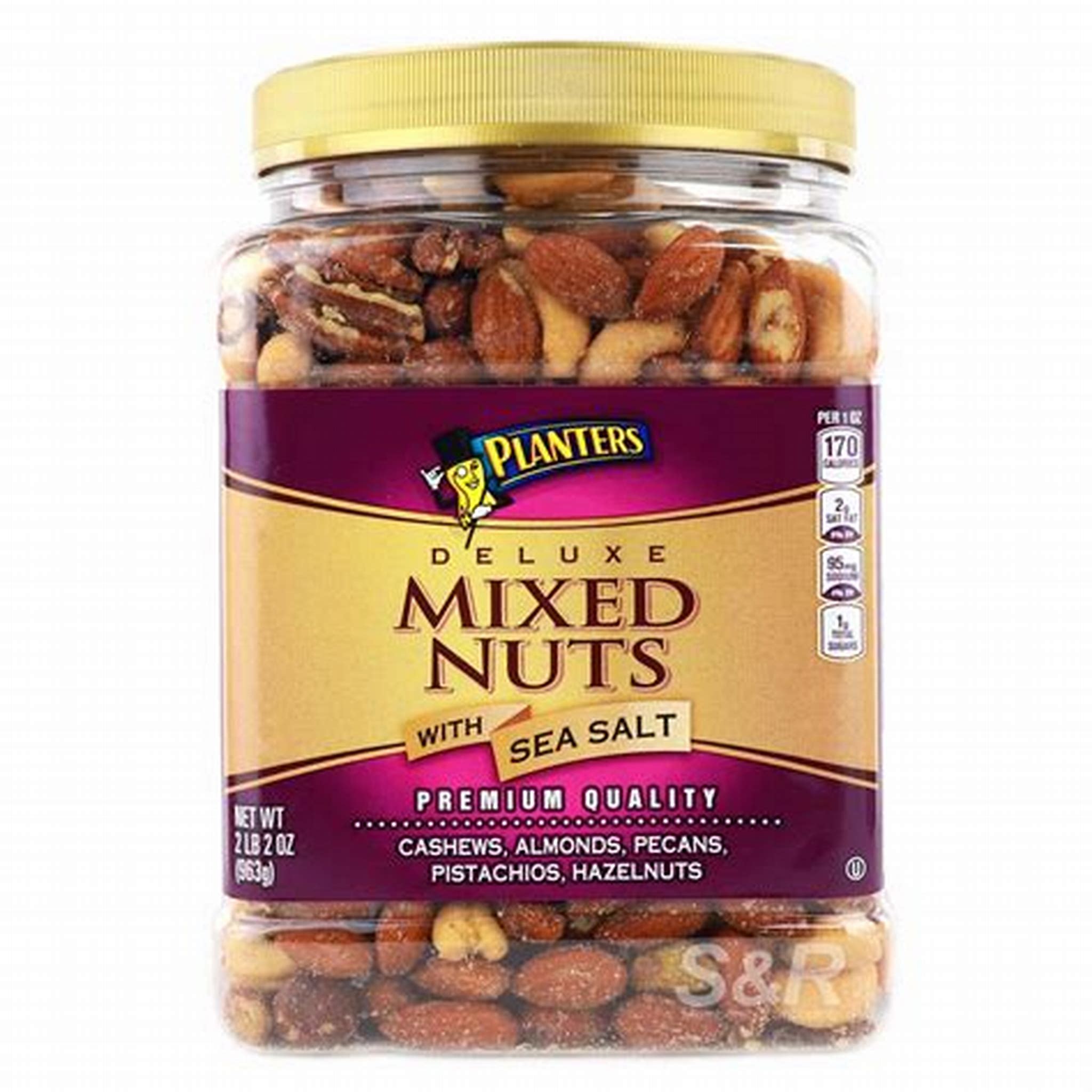 DELUXE MIXED NUTS WITH SEA SALT