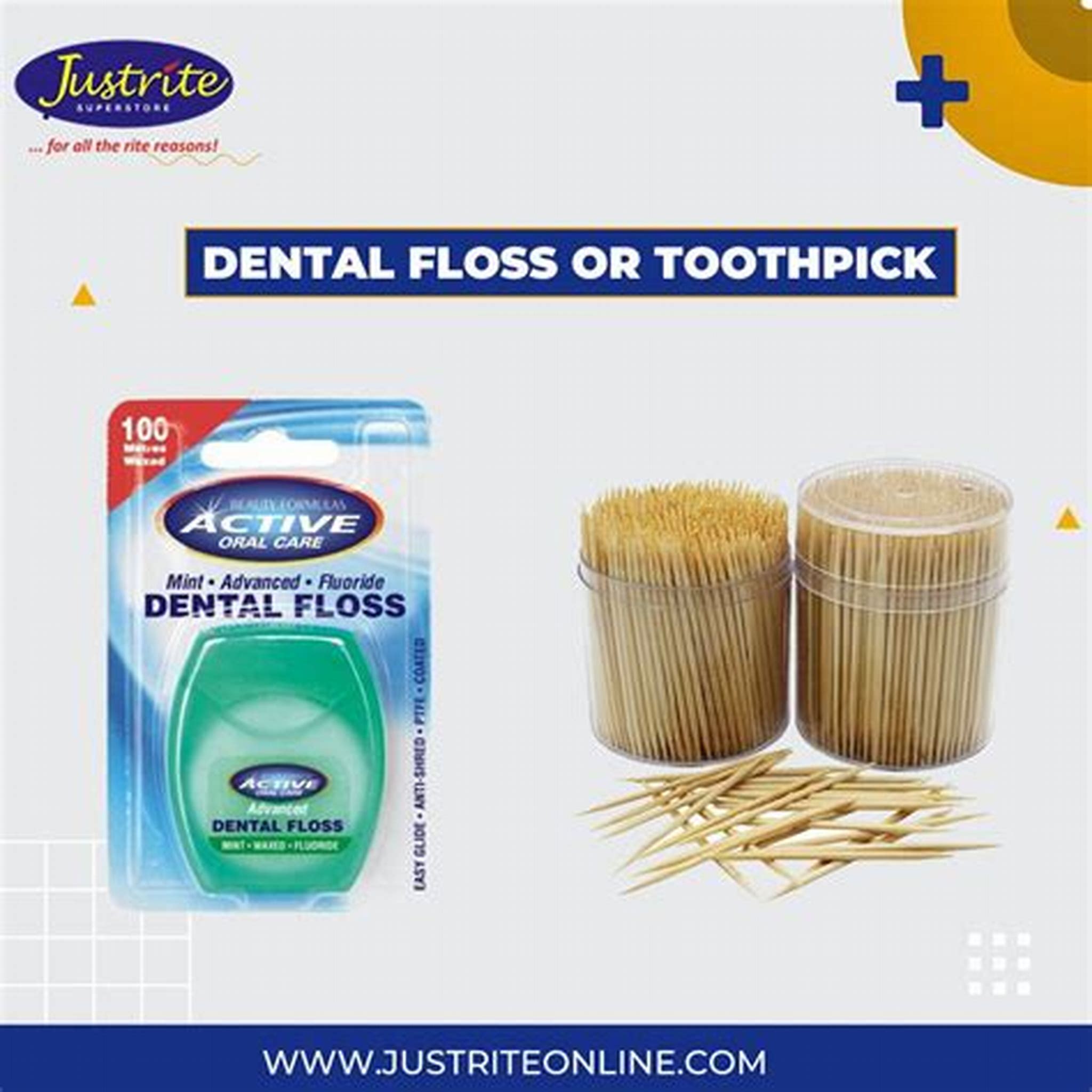 DENTAL FOSS TOOTHPICK