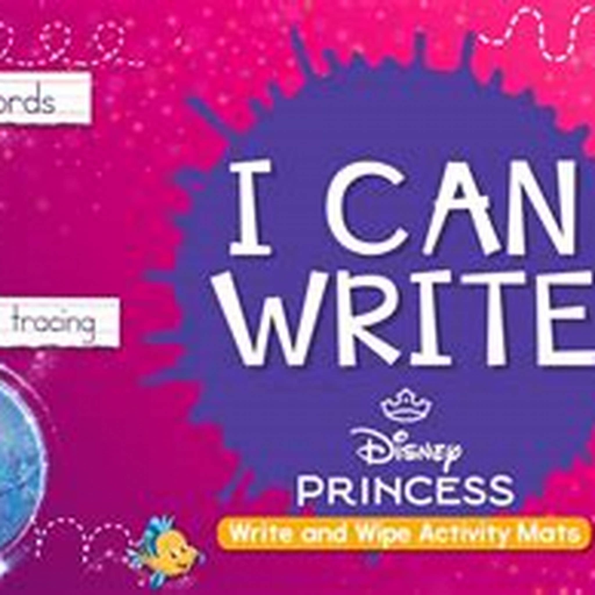 DISNEY PRINCESS WRITING BOARD