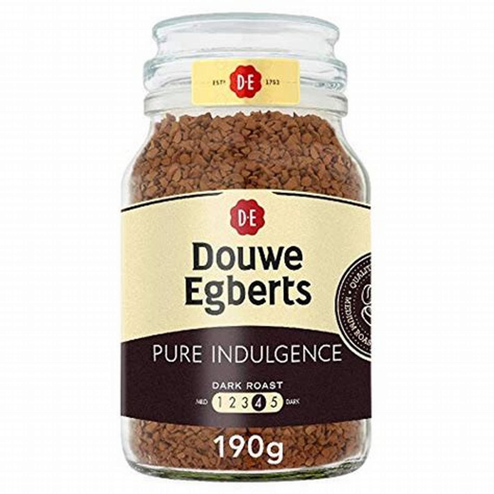 DOUWE EGBERTS DARK ROAST 190G