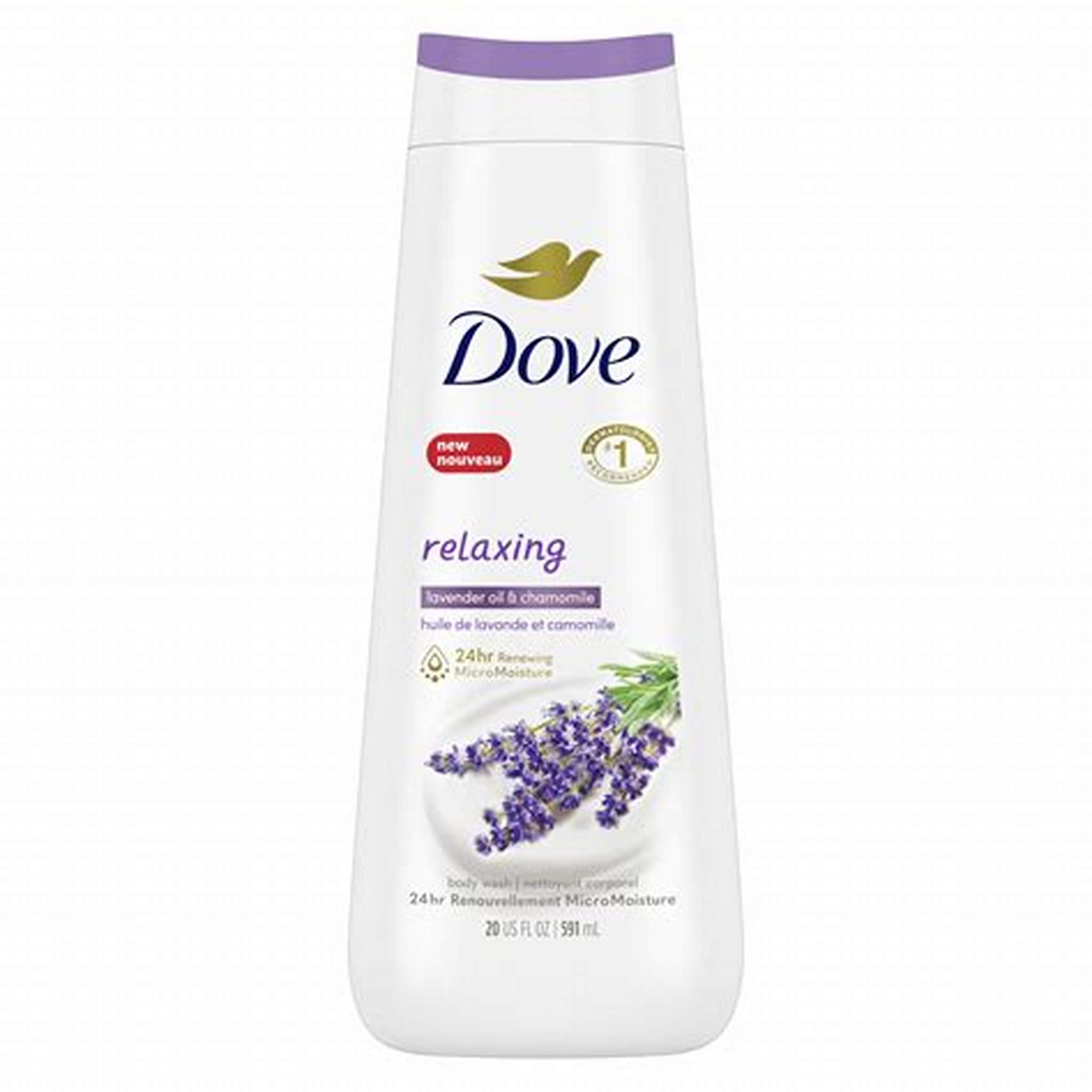 DOVE BODY WASH 450ML RELAXING