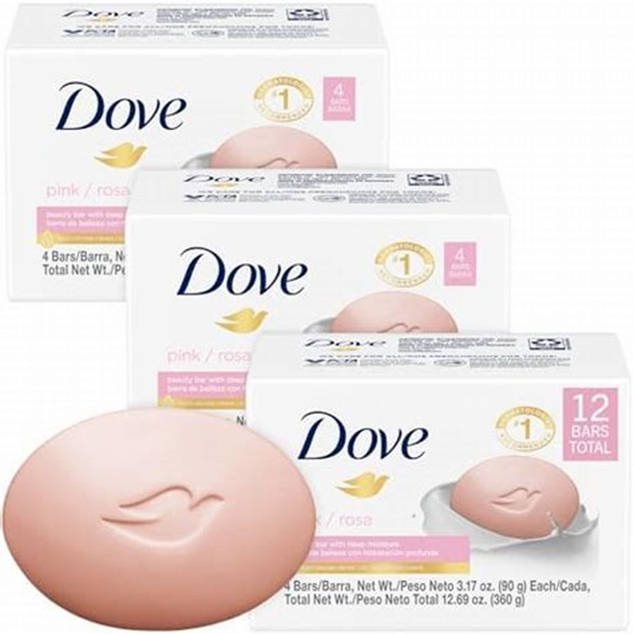 DOVE SOAP PINK 3 IN 1