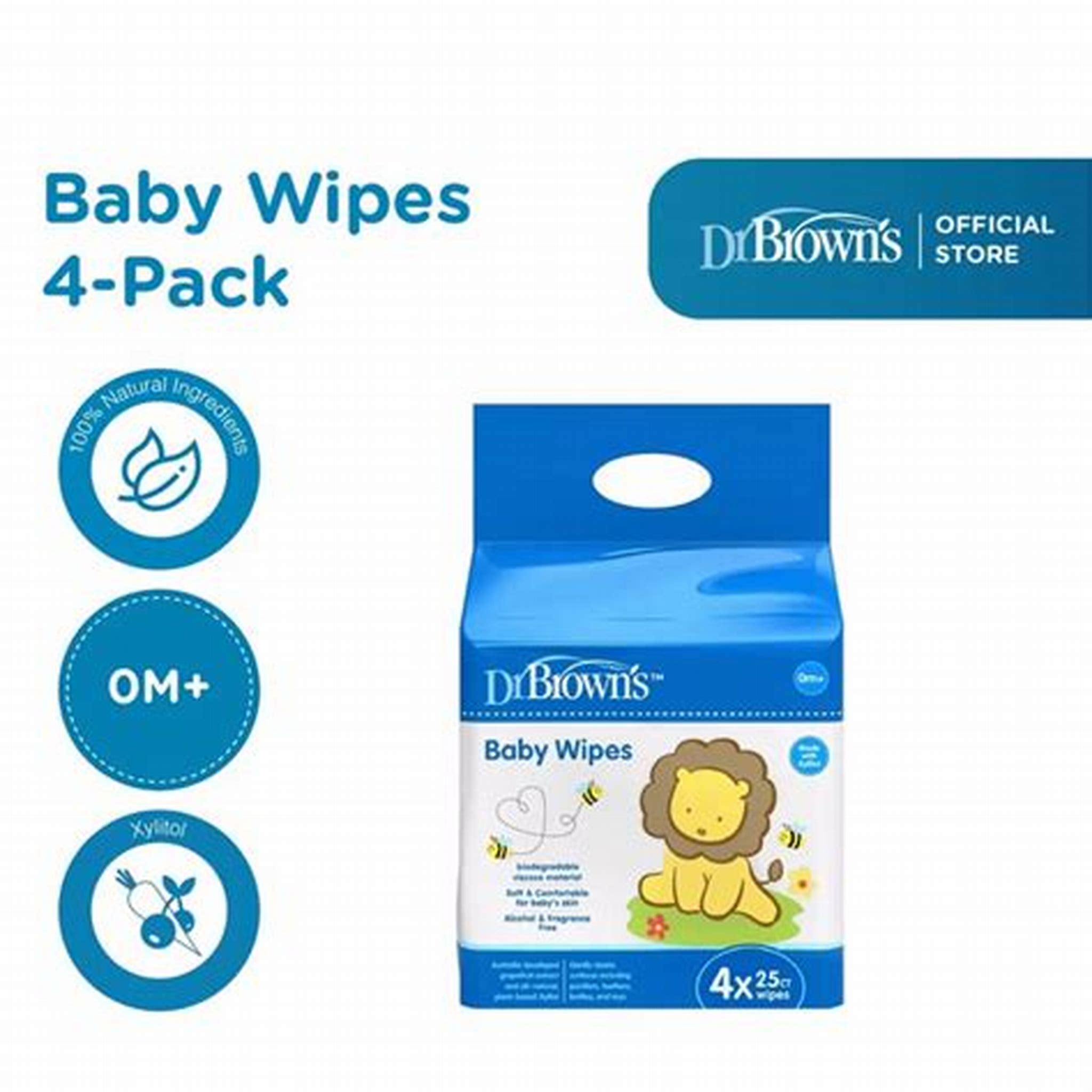 DR BROWN’S BABY WIPES
