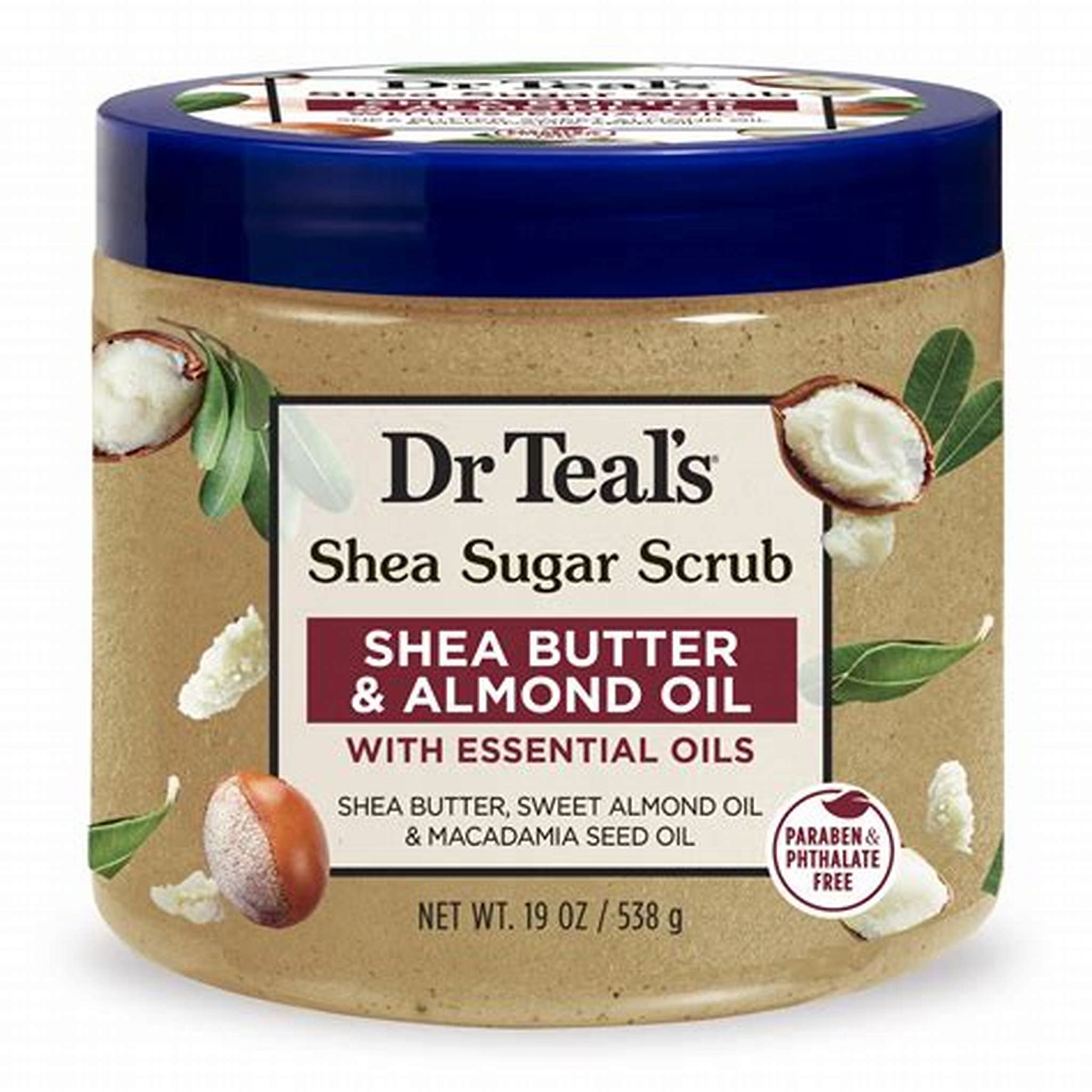 DR TEAL’S SHEA SUGAR SCRUB 558G