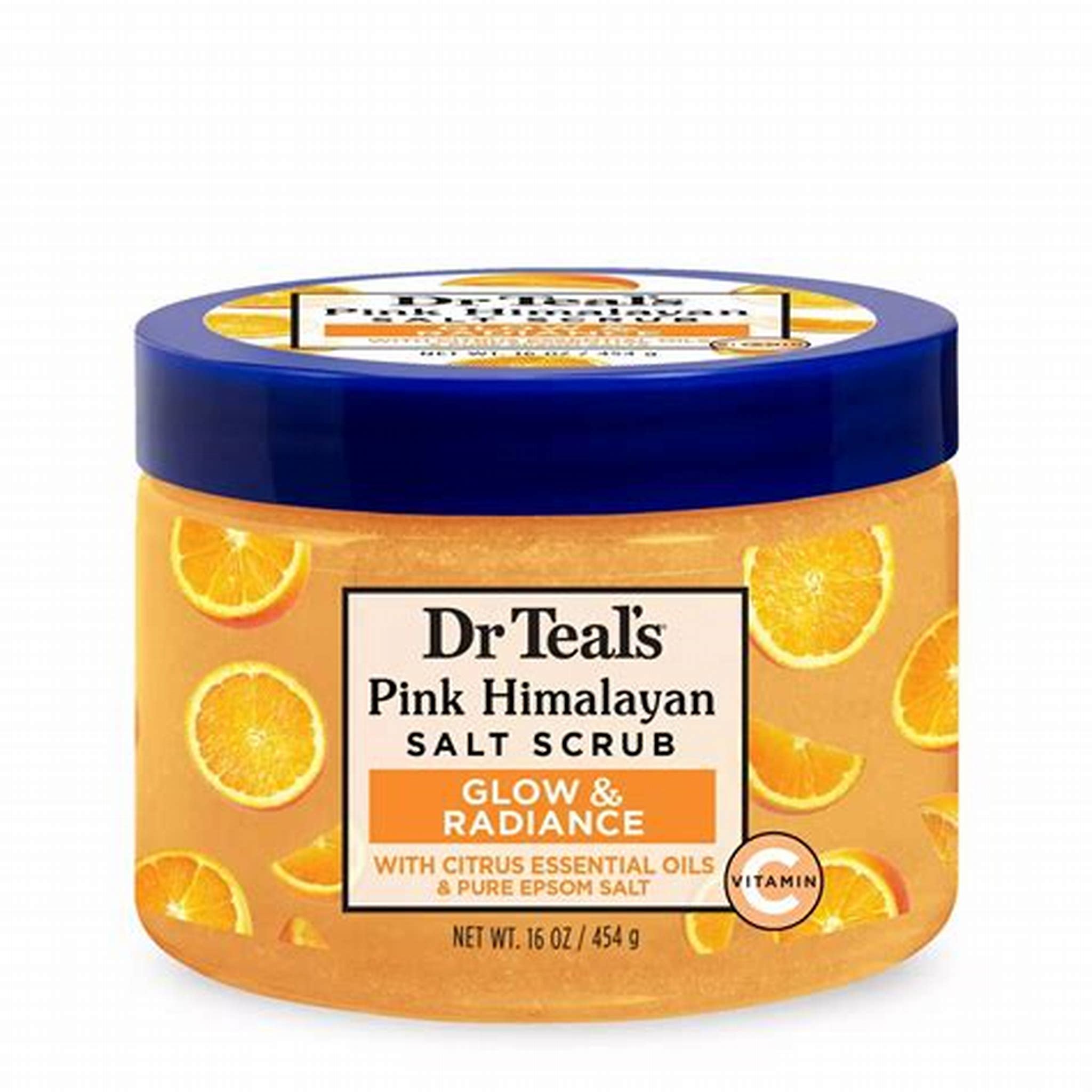 DR TEALS PINK HIMALAYAN SALT SCRUB